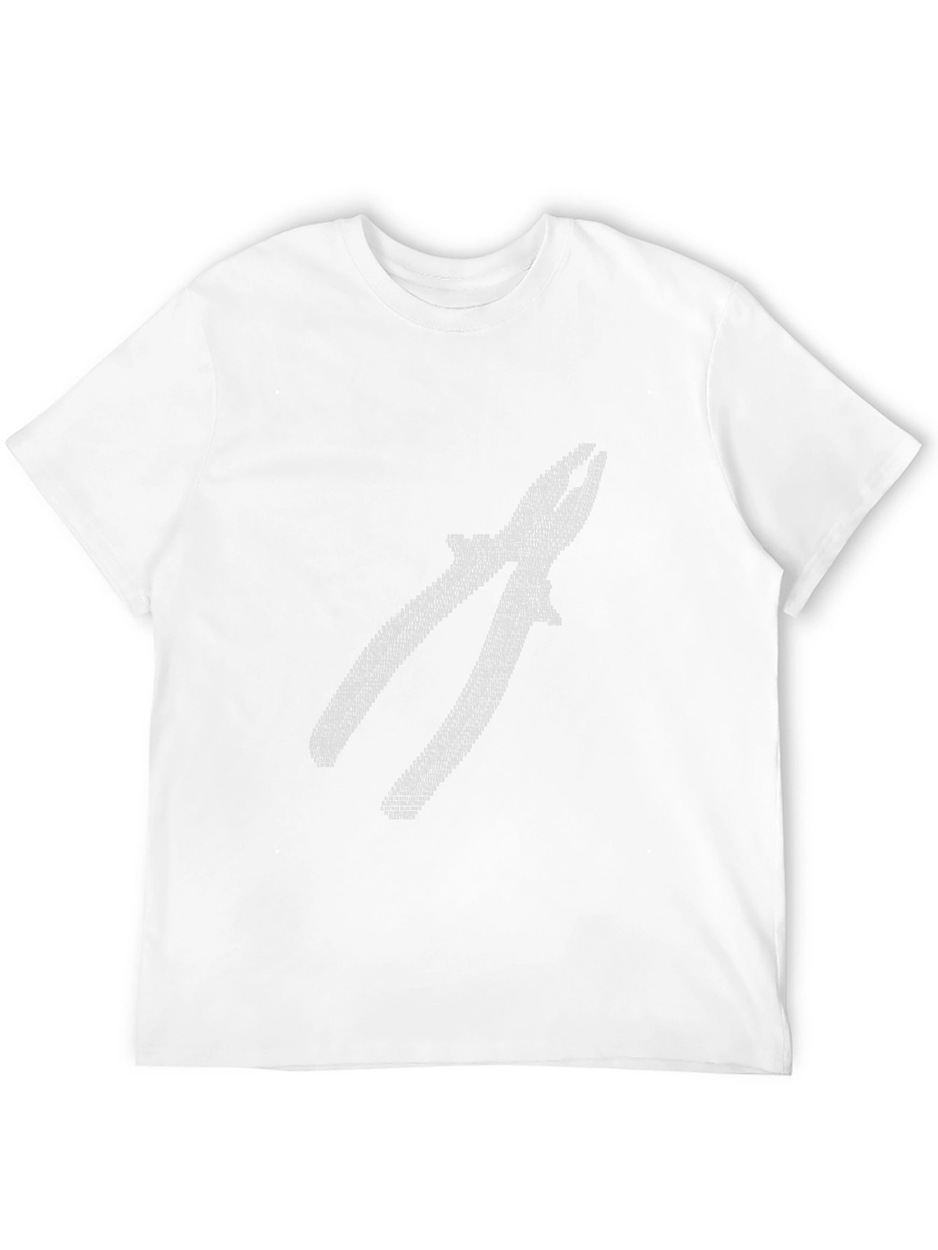 Pliers Graphic Tee - Black Cotton Blend