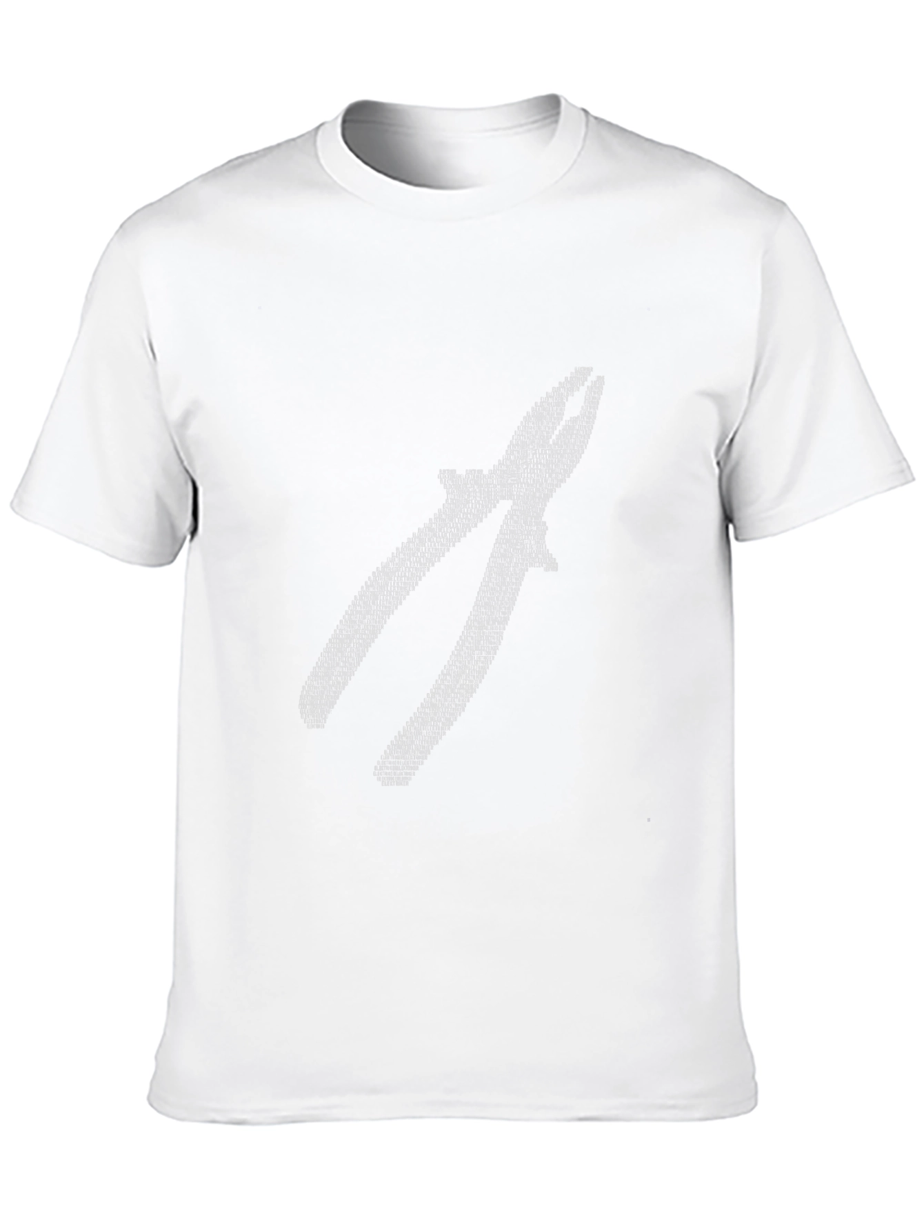Pliers Graphic Tee - Black Cotton Blend
