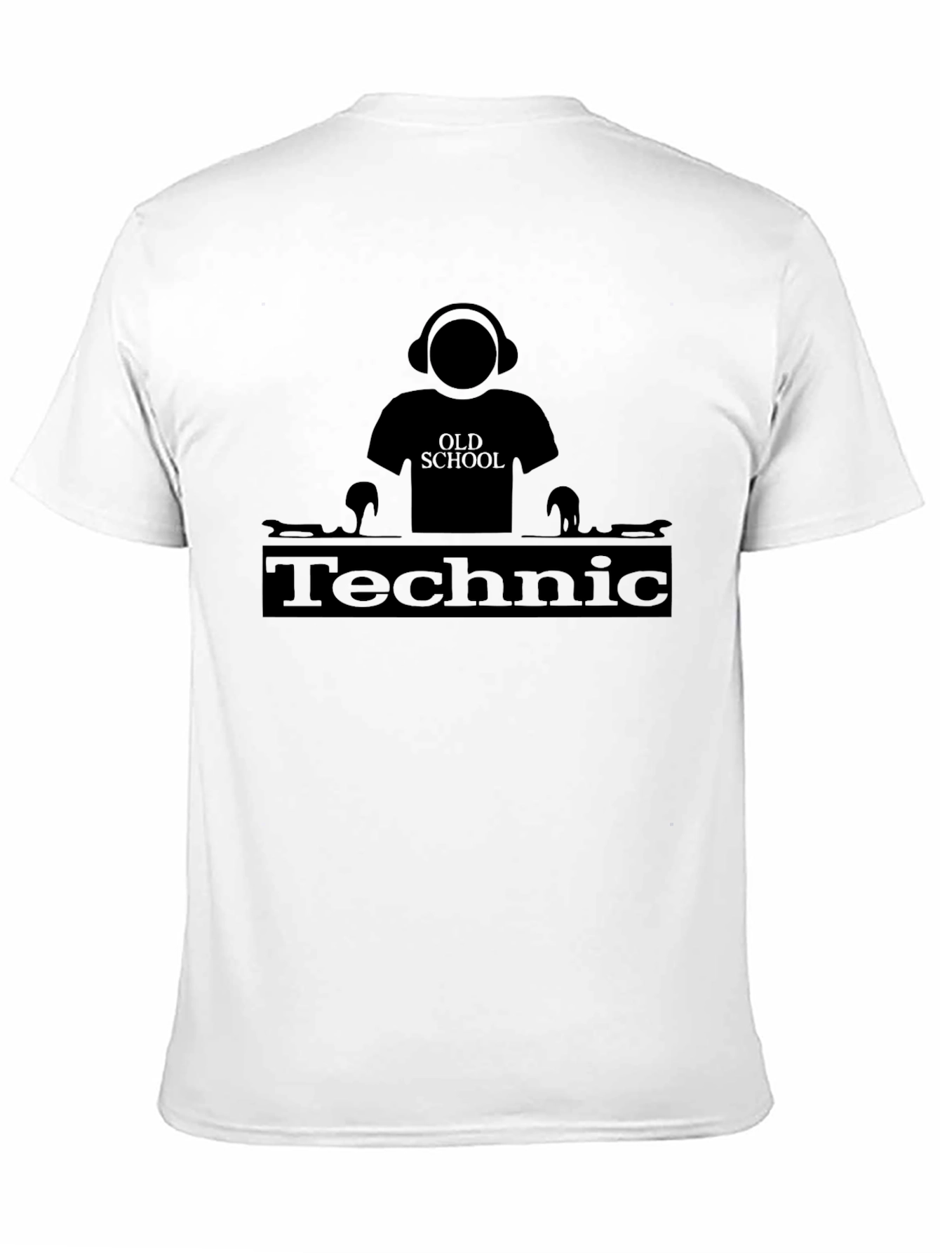 Old School Technic DJ T-Shirt - Music Lover Tee
