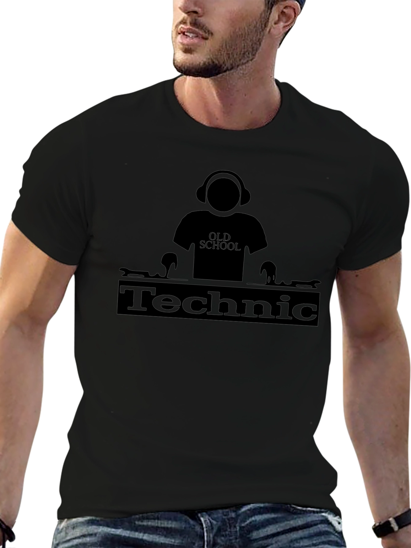 Old School Technic DJ T-Shirt - Music Lover Tee