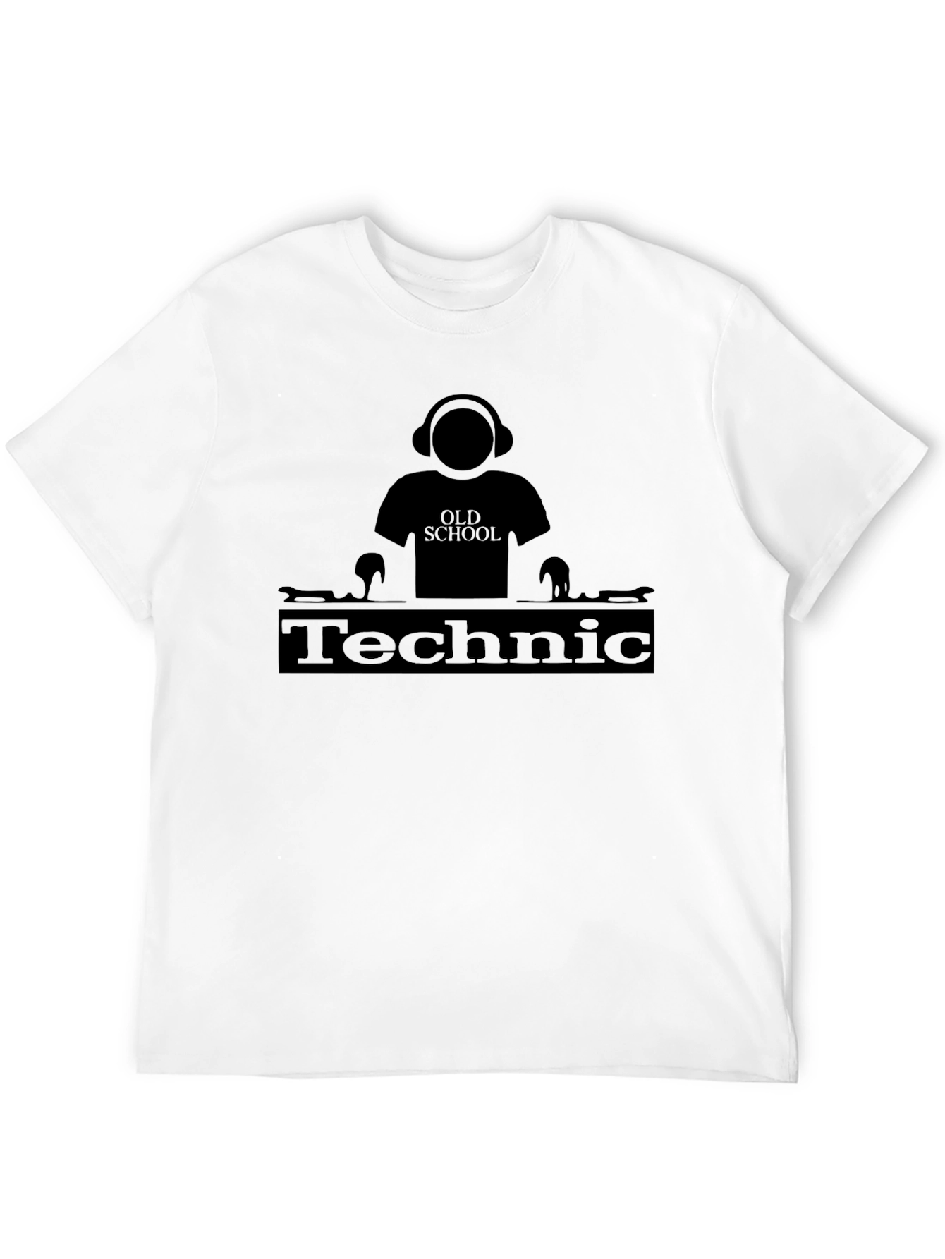 Old School Technic DJ T-Shirt - Music Lover Tee