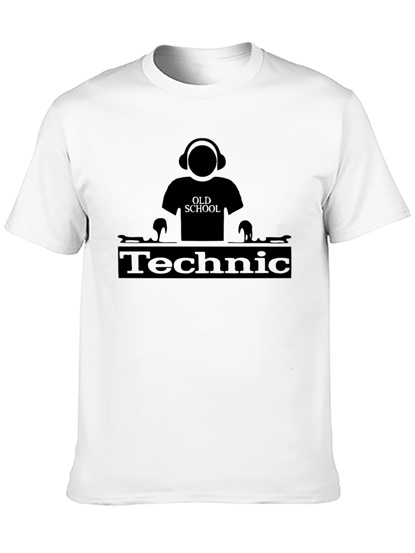 Old School Technic DJ T-Shirt - Music Lover Tee