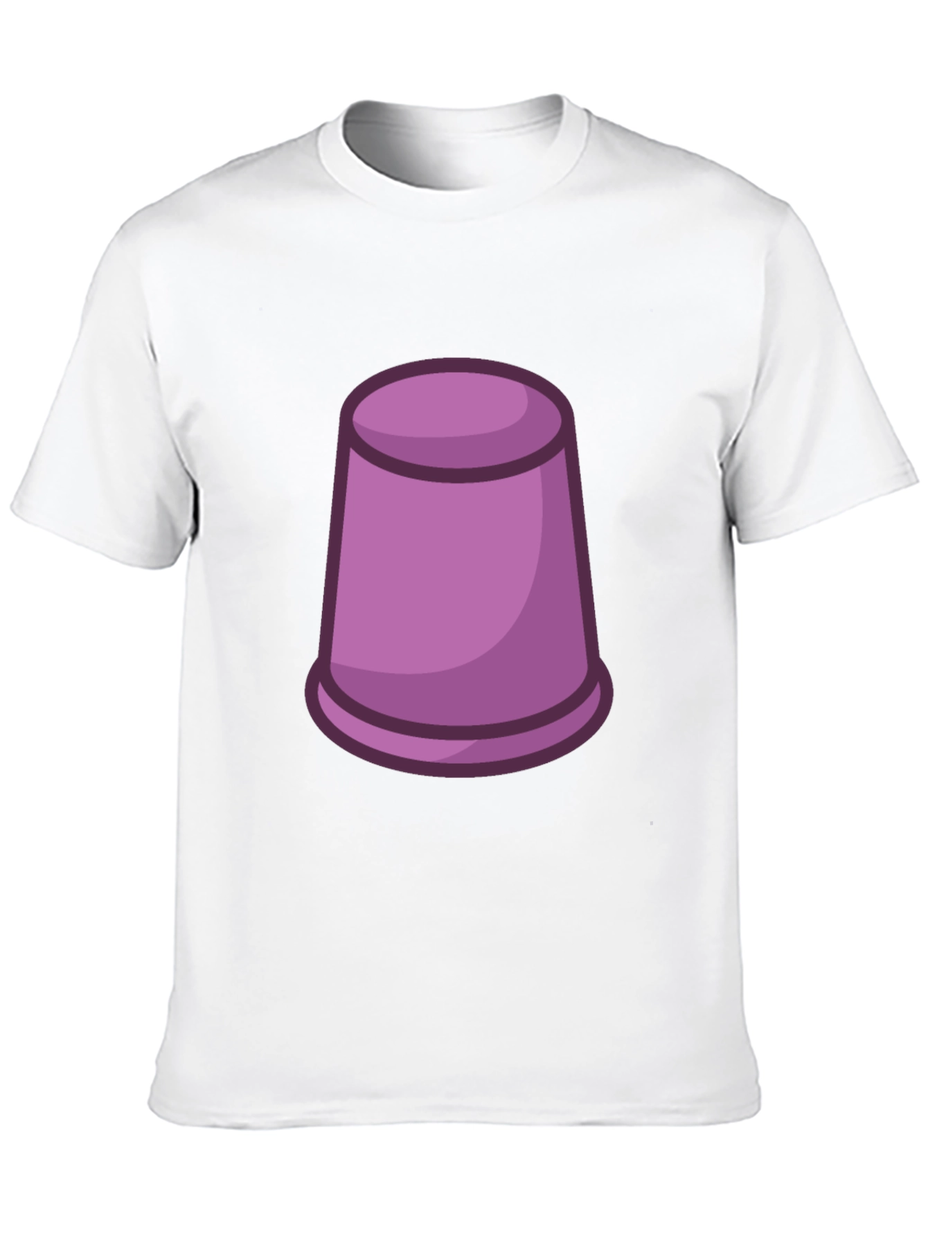 Purple Cup Graphic Tee - Stylish & Unique!