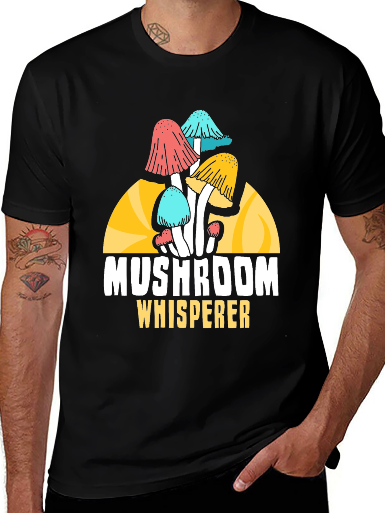 Mushroom Whisperer Graphic Tee