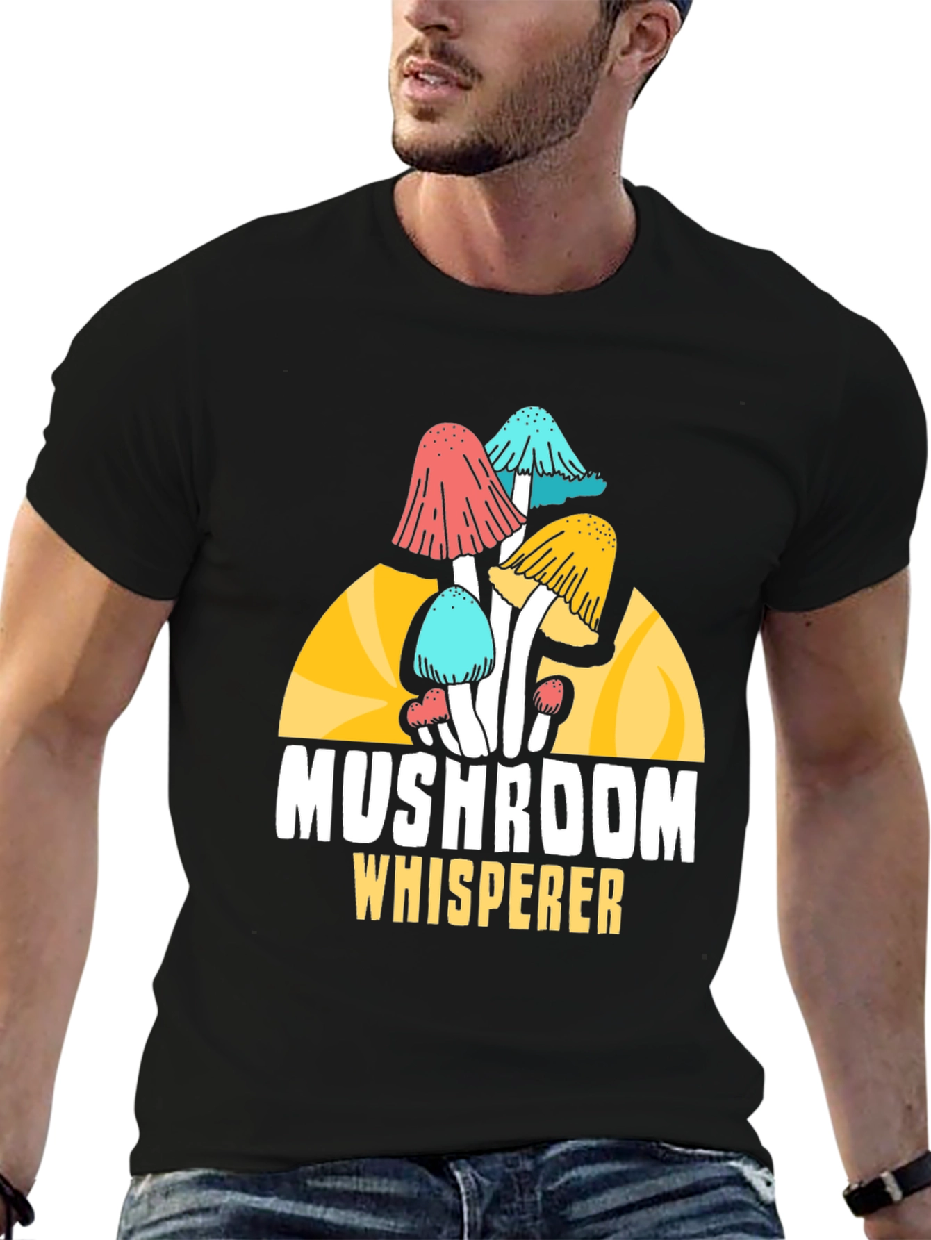 Mushroom Whisperer Graphic Tee