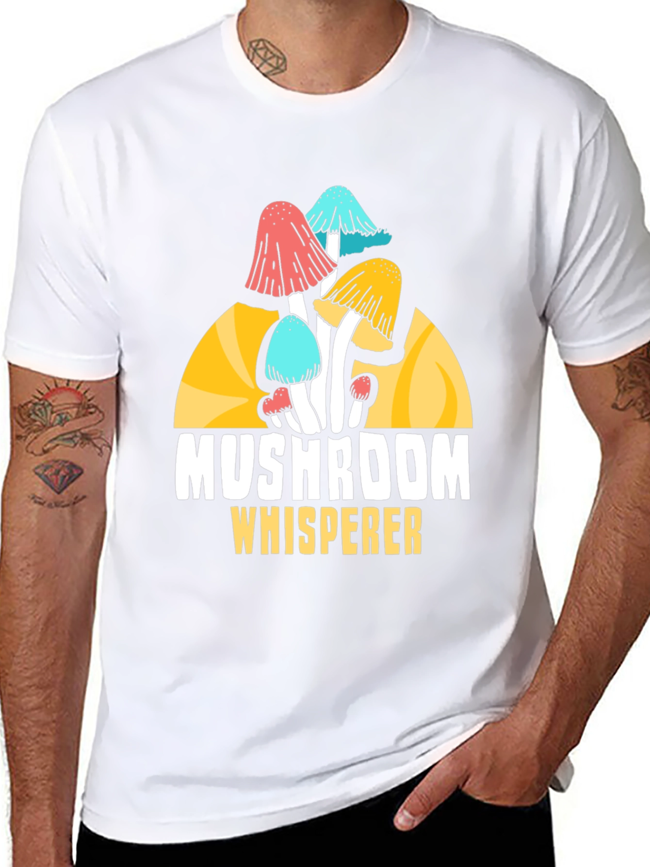 Mushroom Whisperer Graphic Tee