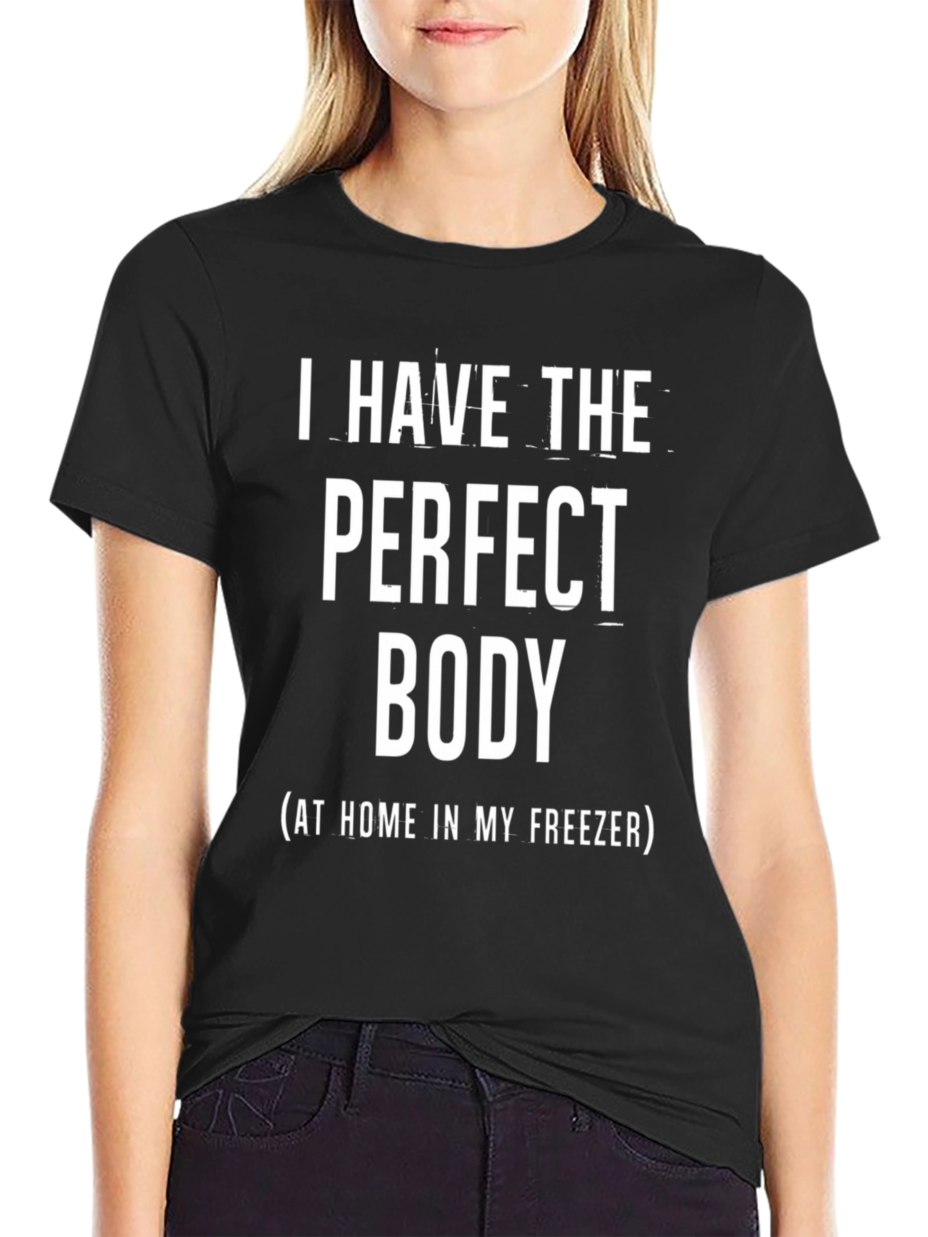 Perfect Body Freezer Humor T-Shirt