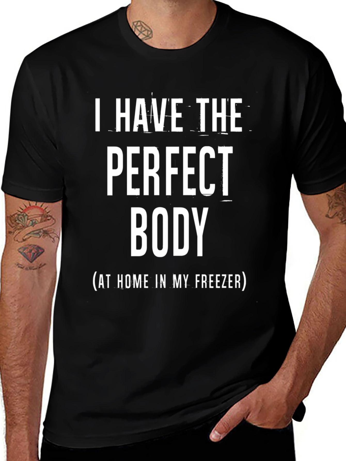 Perfect Body Freezer Humor T-Shirt