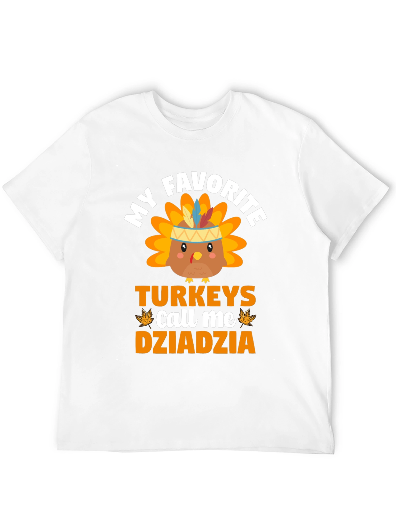 Thanksgiving Dziadzia Turkey T-Shirt