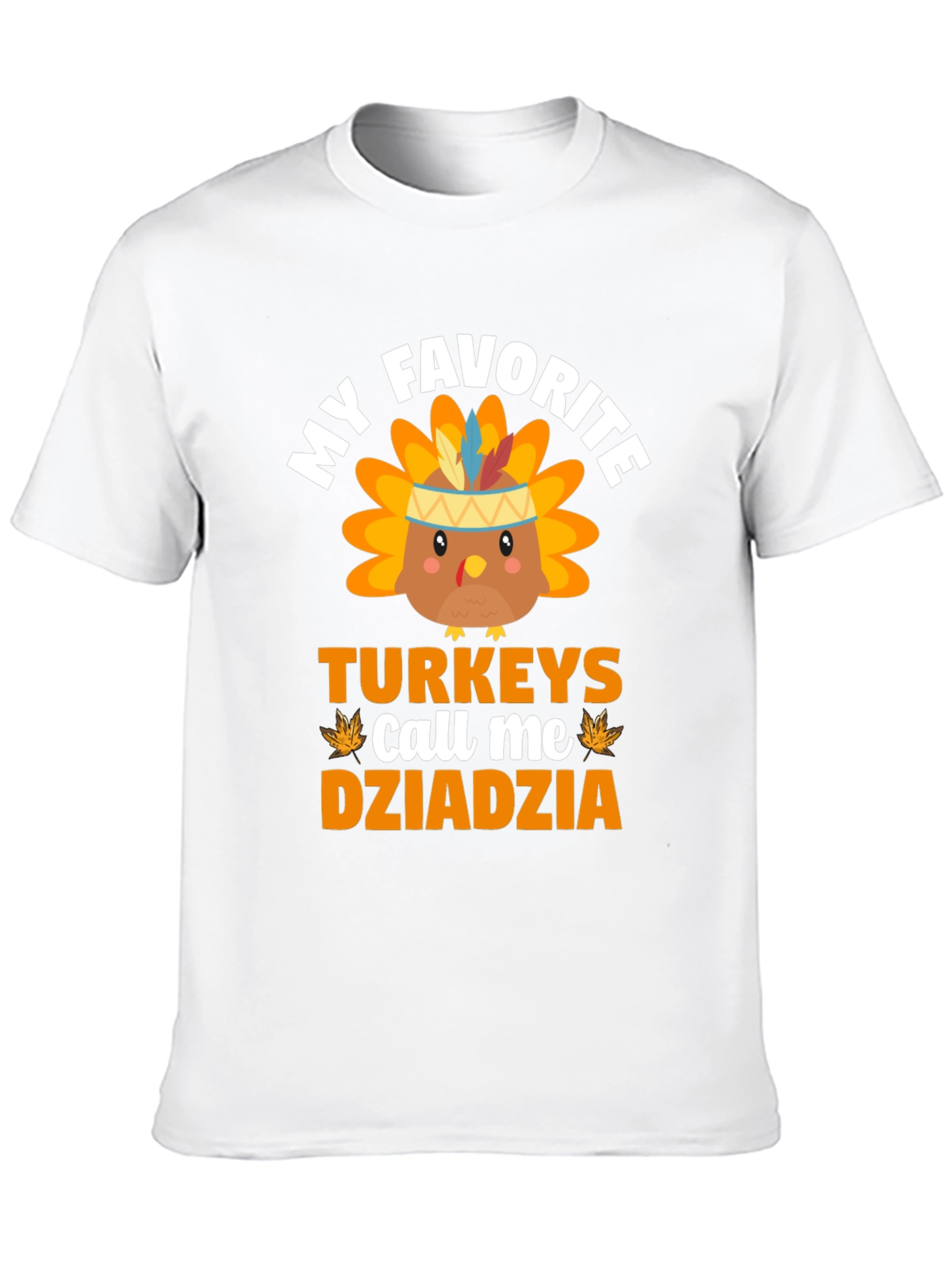 Thanksgiving Dziadzia Turkey T-Shirt