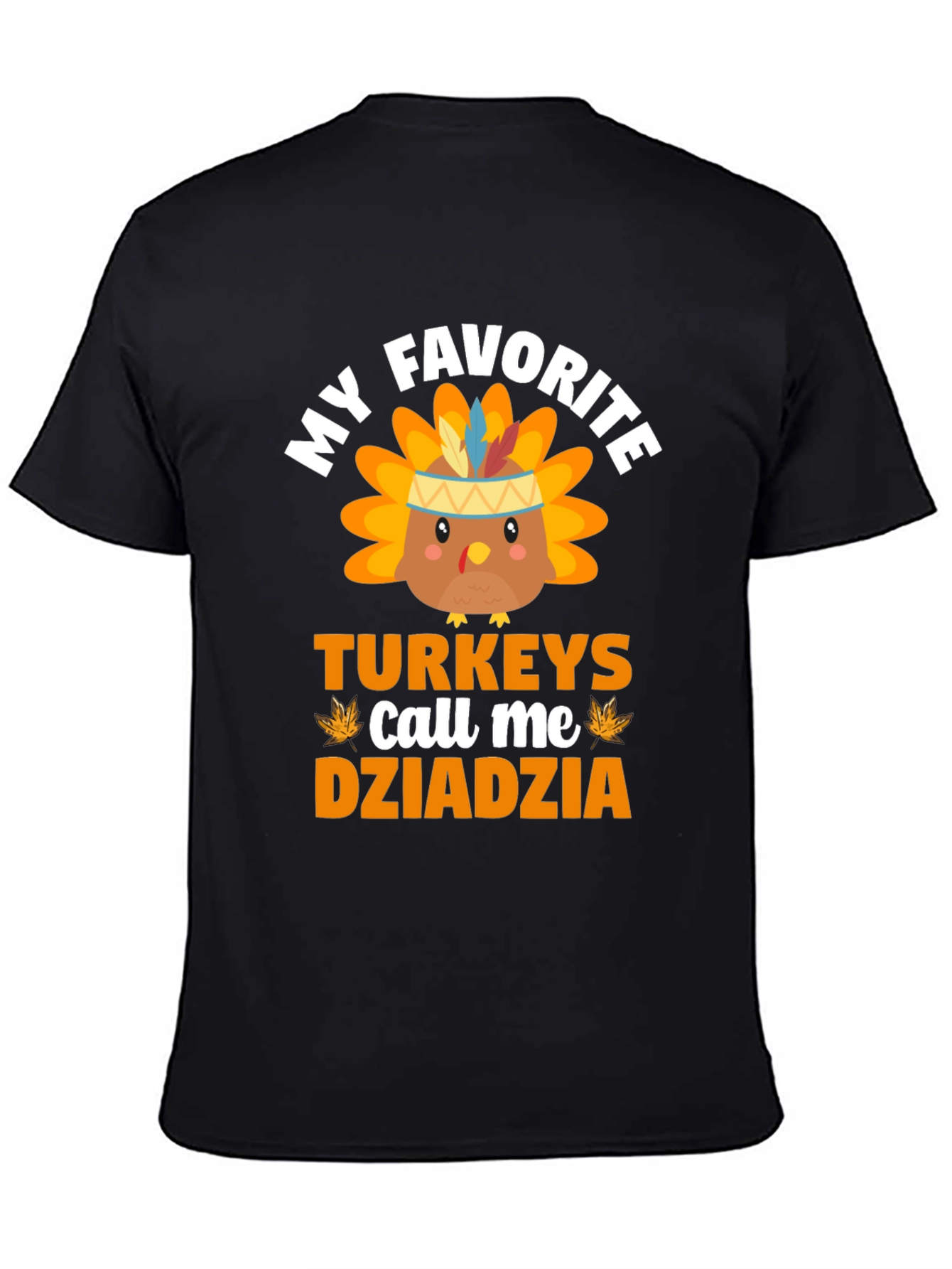 Thanksgiving Dziadzia Turkey T-Shirt