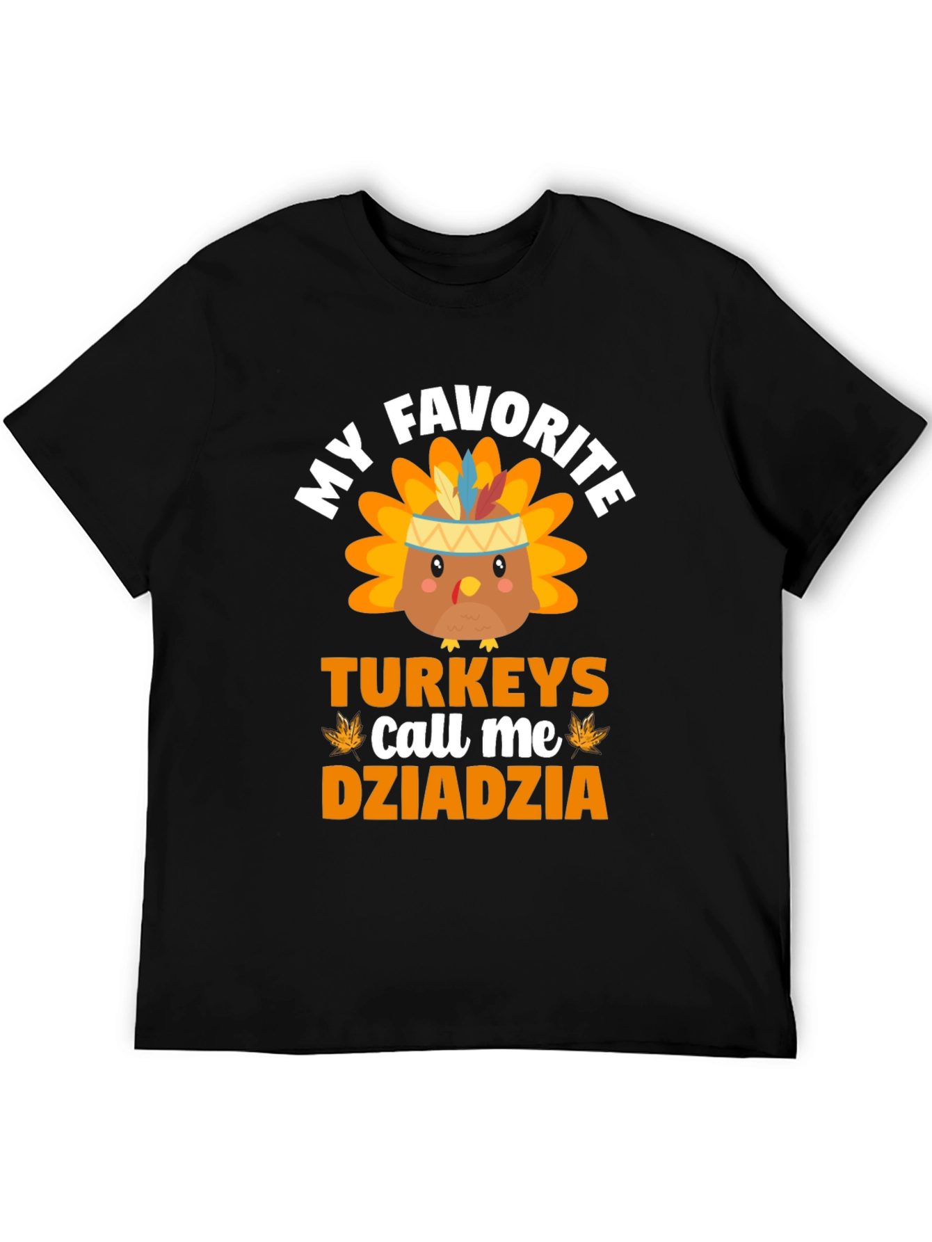 Thanksgiving Dziadzia Turkey T-Shirt