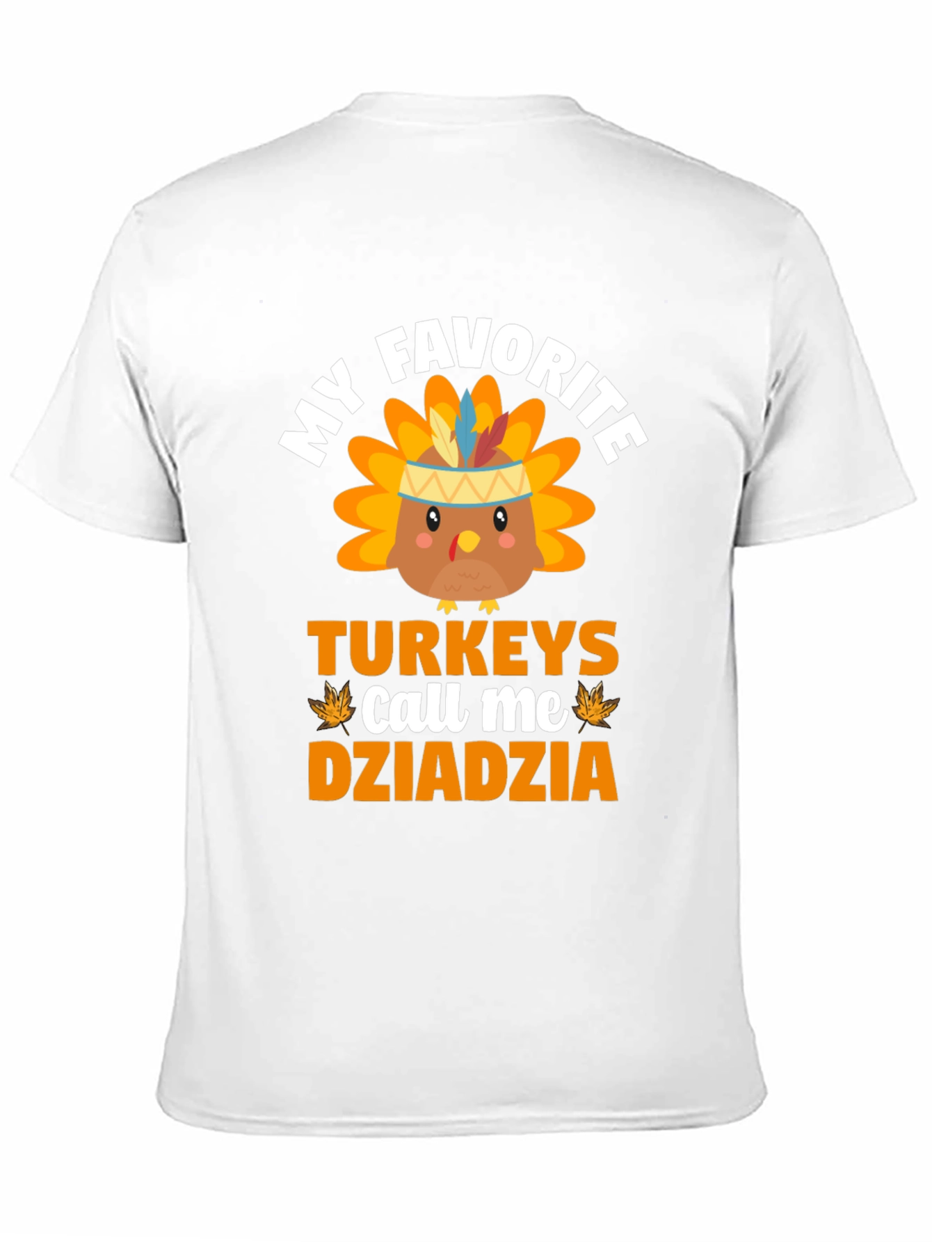 Thanksgiving Dziadzia Turkey T-Shirt