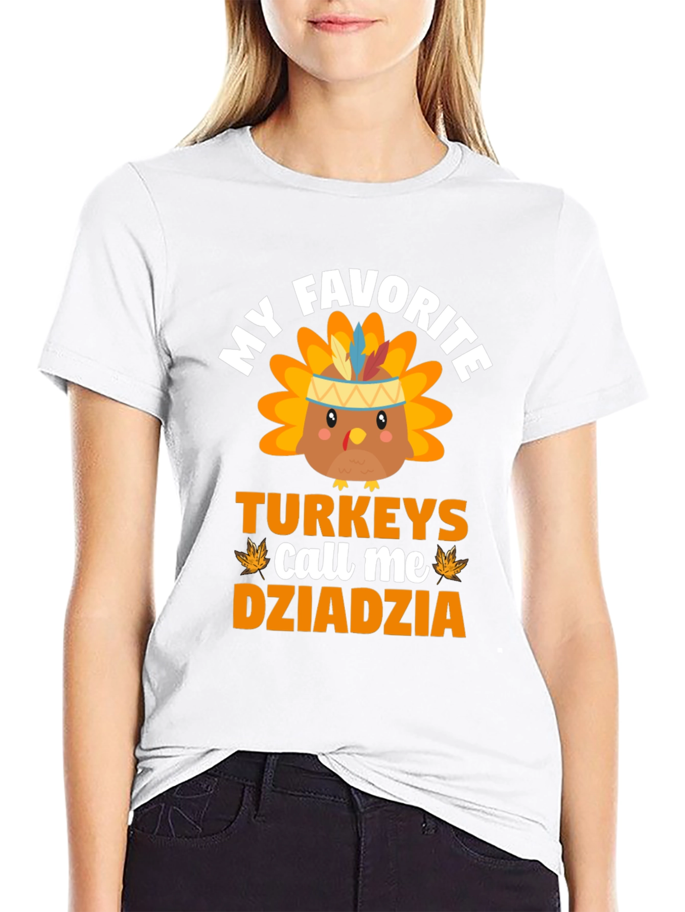 Thanksgiving Dziadzia Turkey T-Shirt