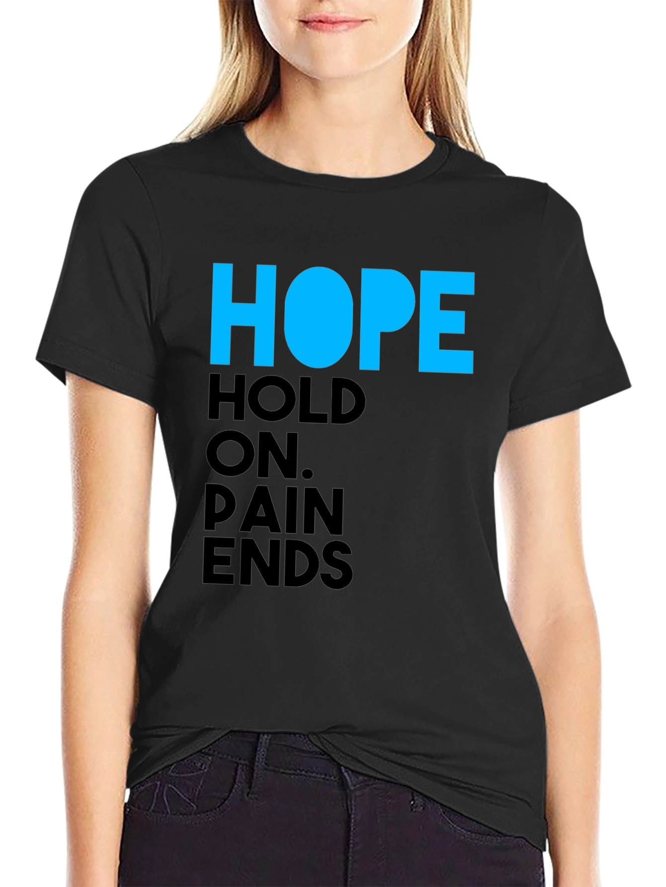 HOPE Hold On Pain Ends Graphic T-Shirt