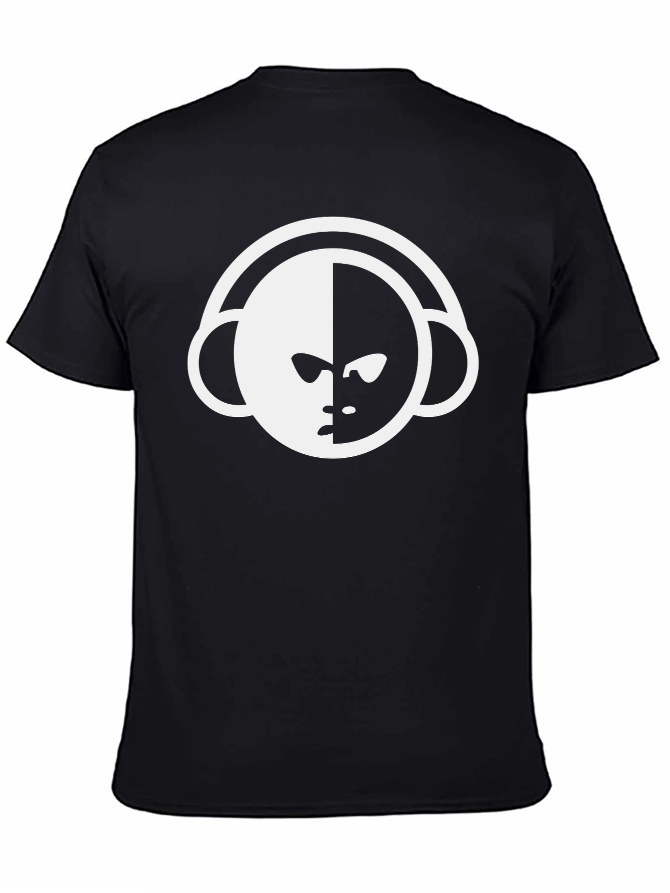 DJ Head Black T-Shirt
