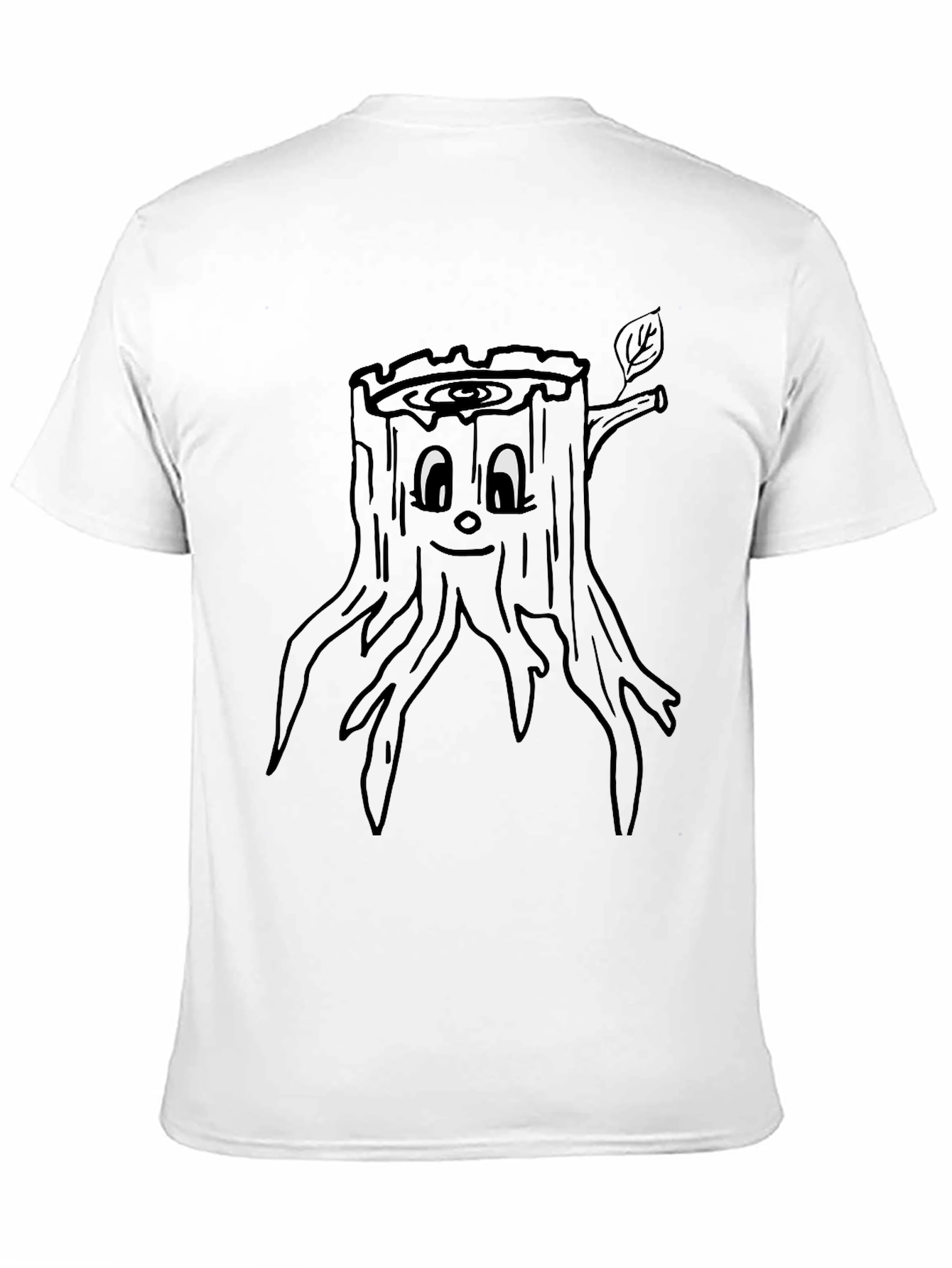 Funny Tree Stump Graphic Tee