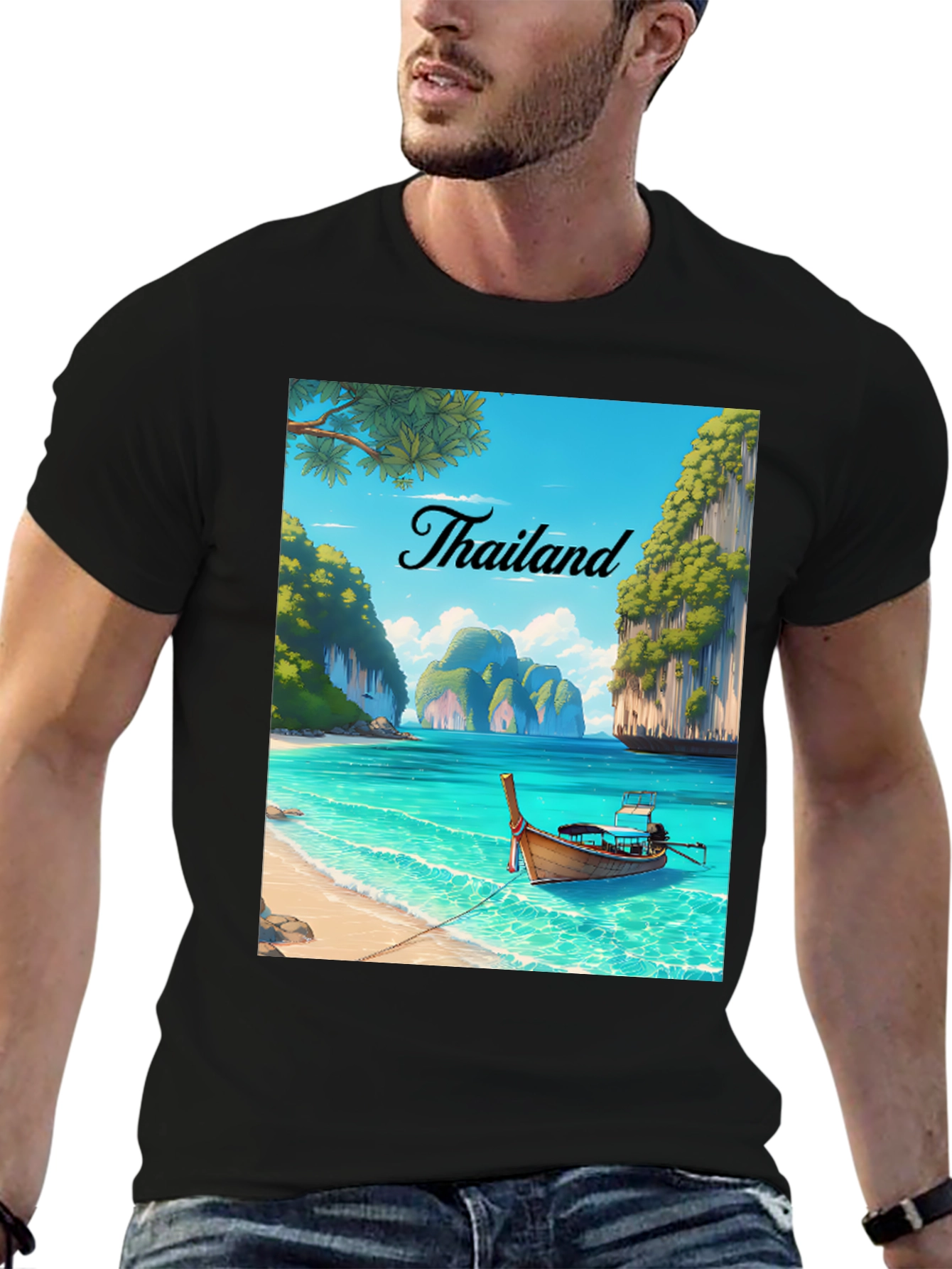 Thailand Beach T-Shirt - Tropical Vacation Tee