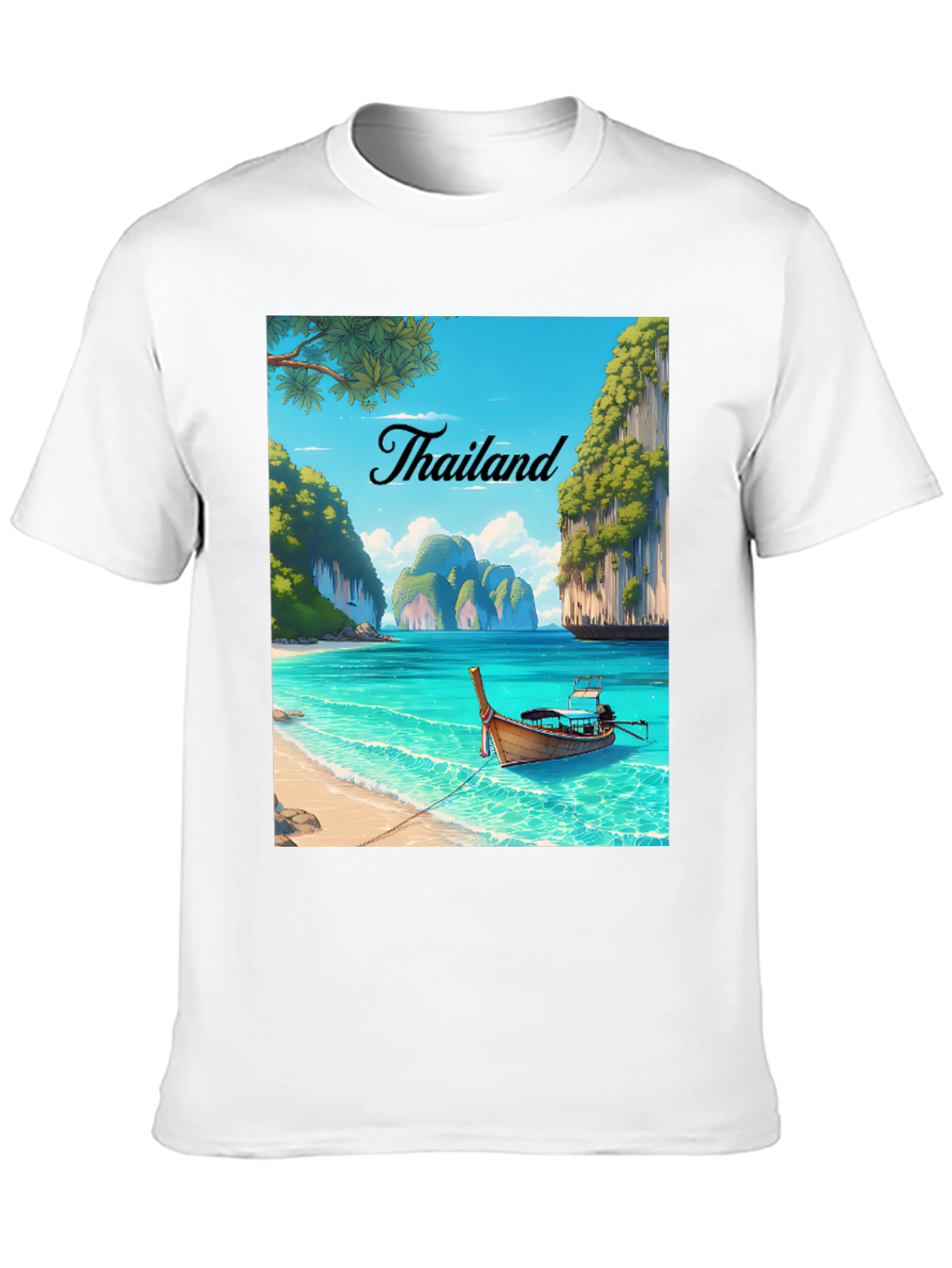 Thailand Beach T-Shirt - Tropical Vacation Tee
