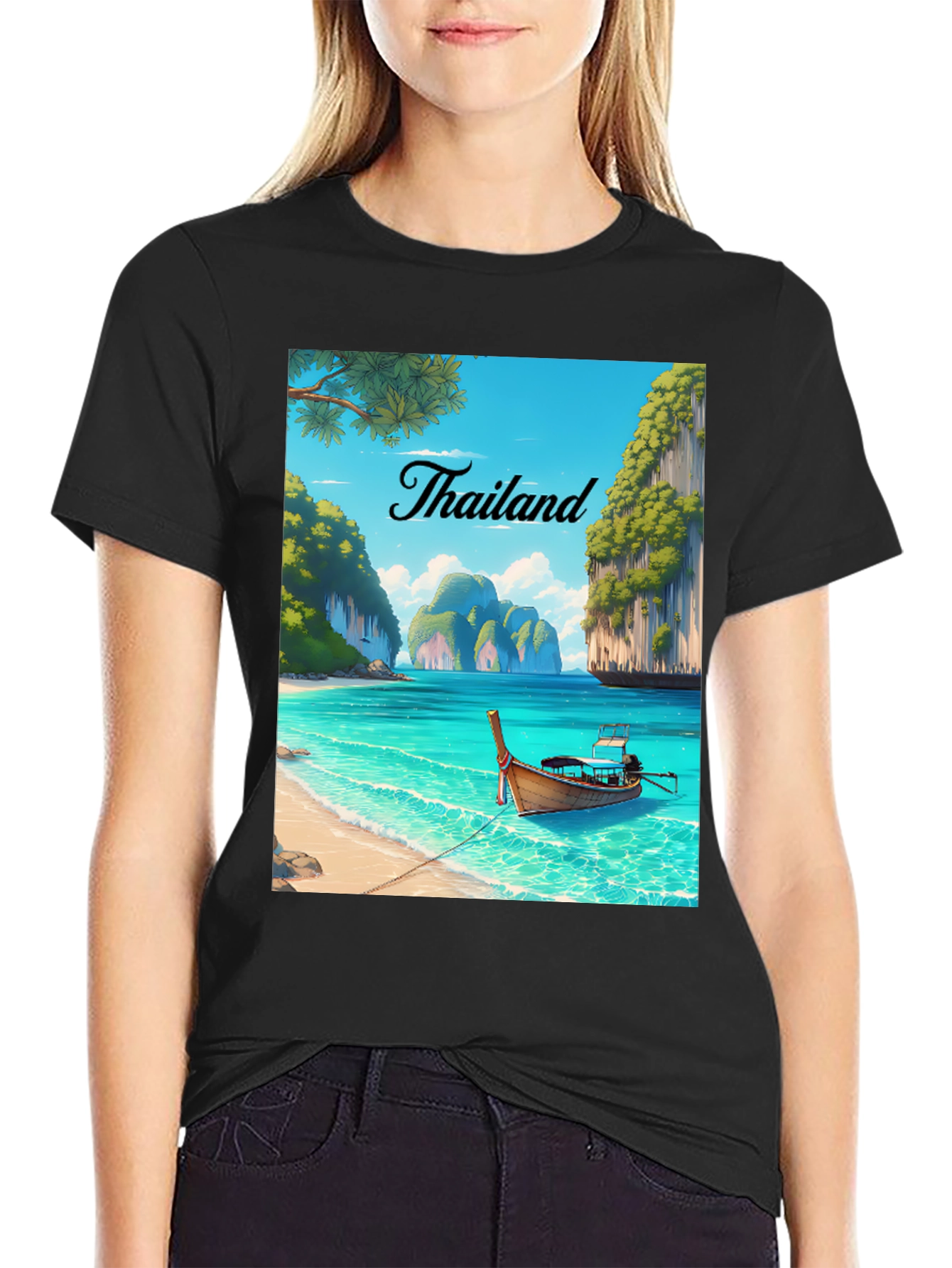 Thailand Beach T-Shirt - Tropical Vacation Tee