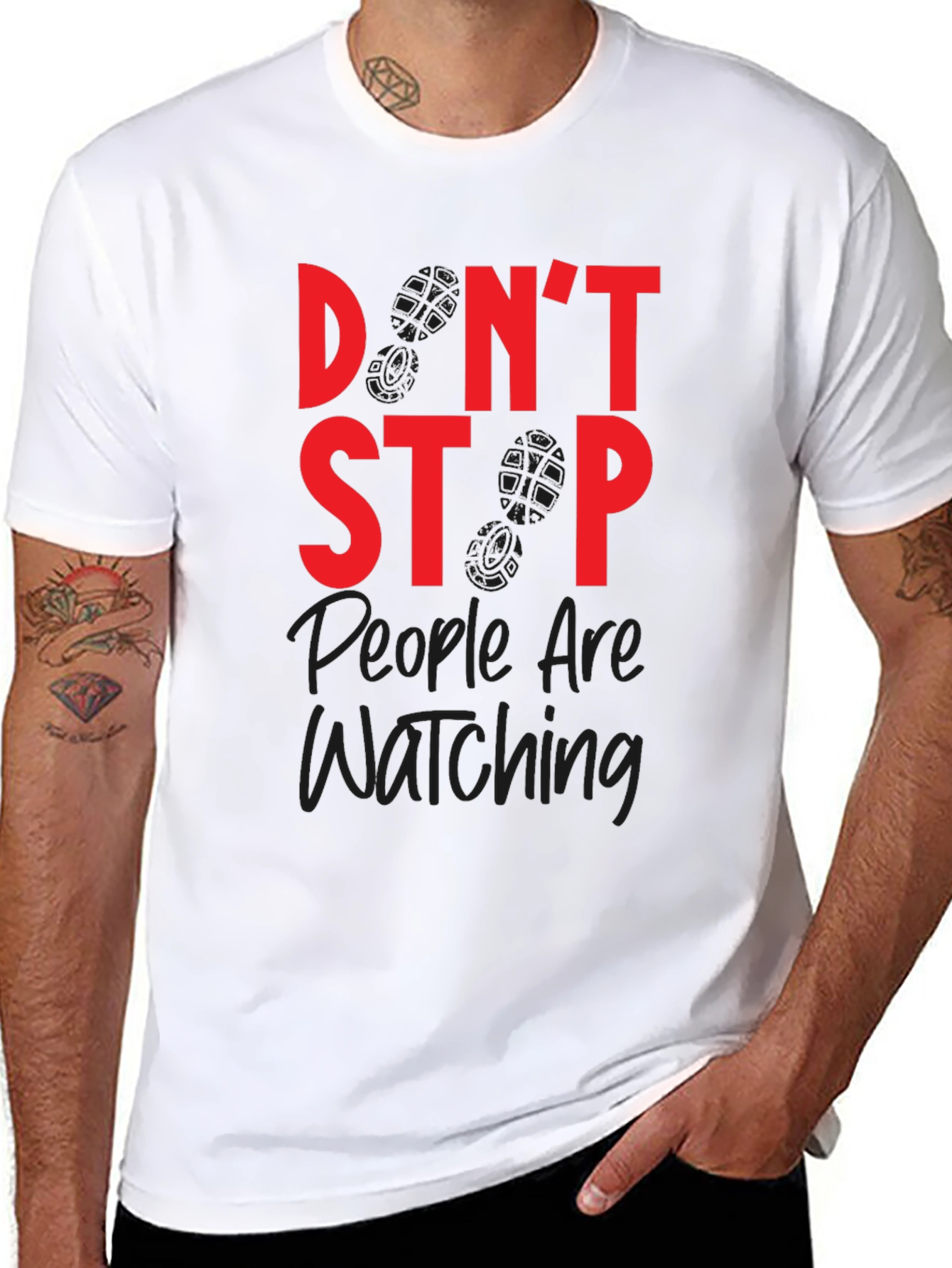 Dont Stop Watching Graphic T-Shirt