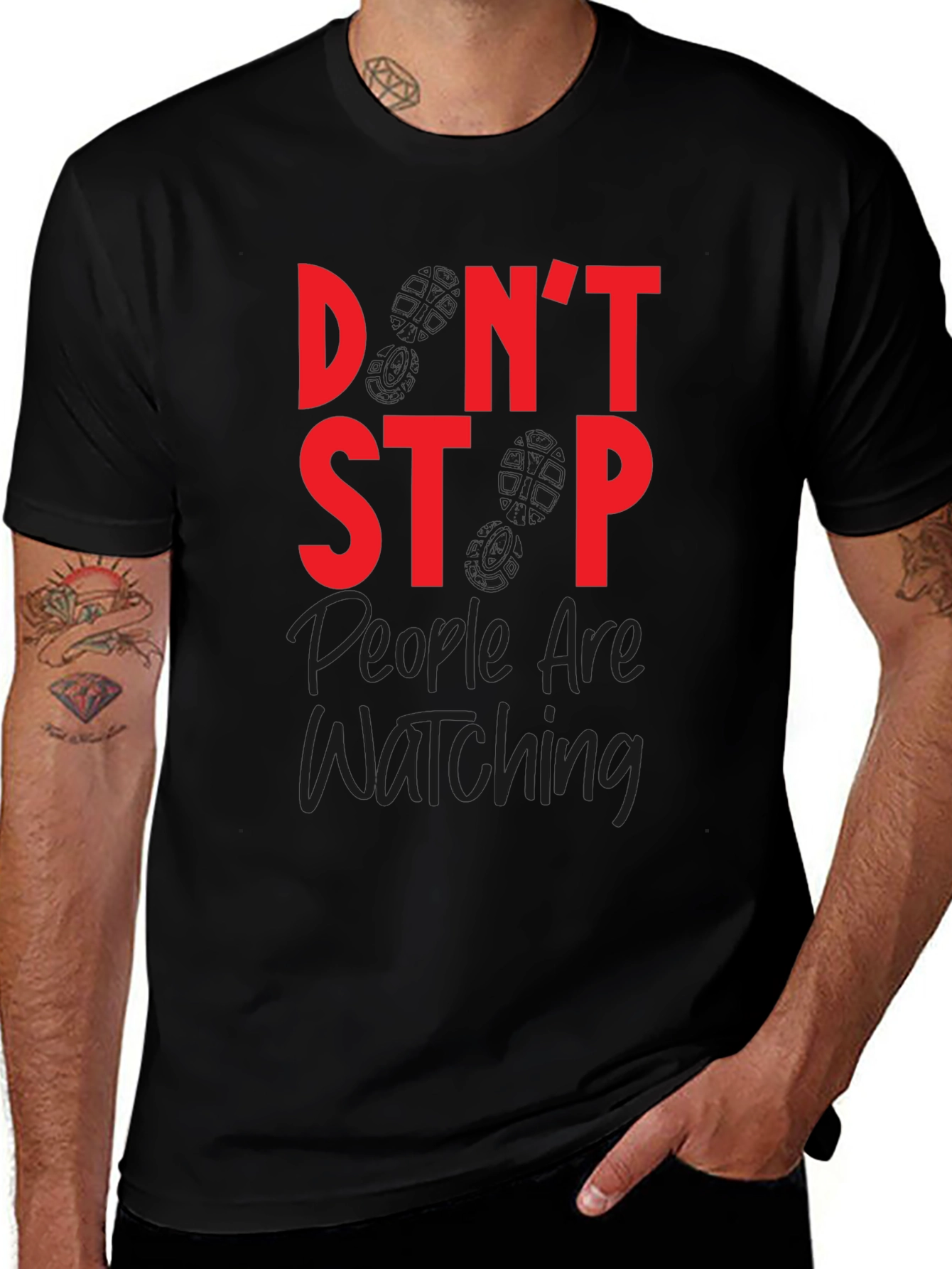 Dont Stop Watching Graphic T-Shirt