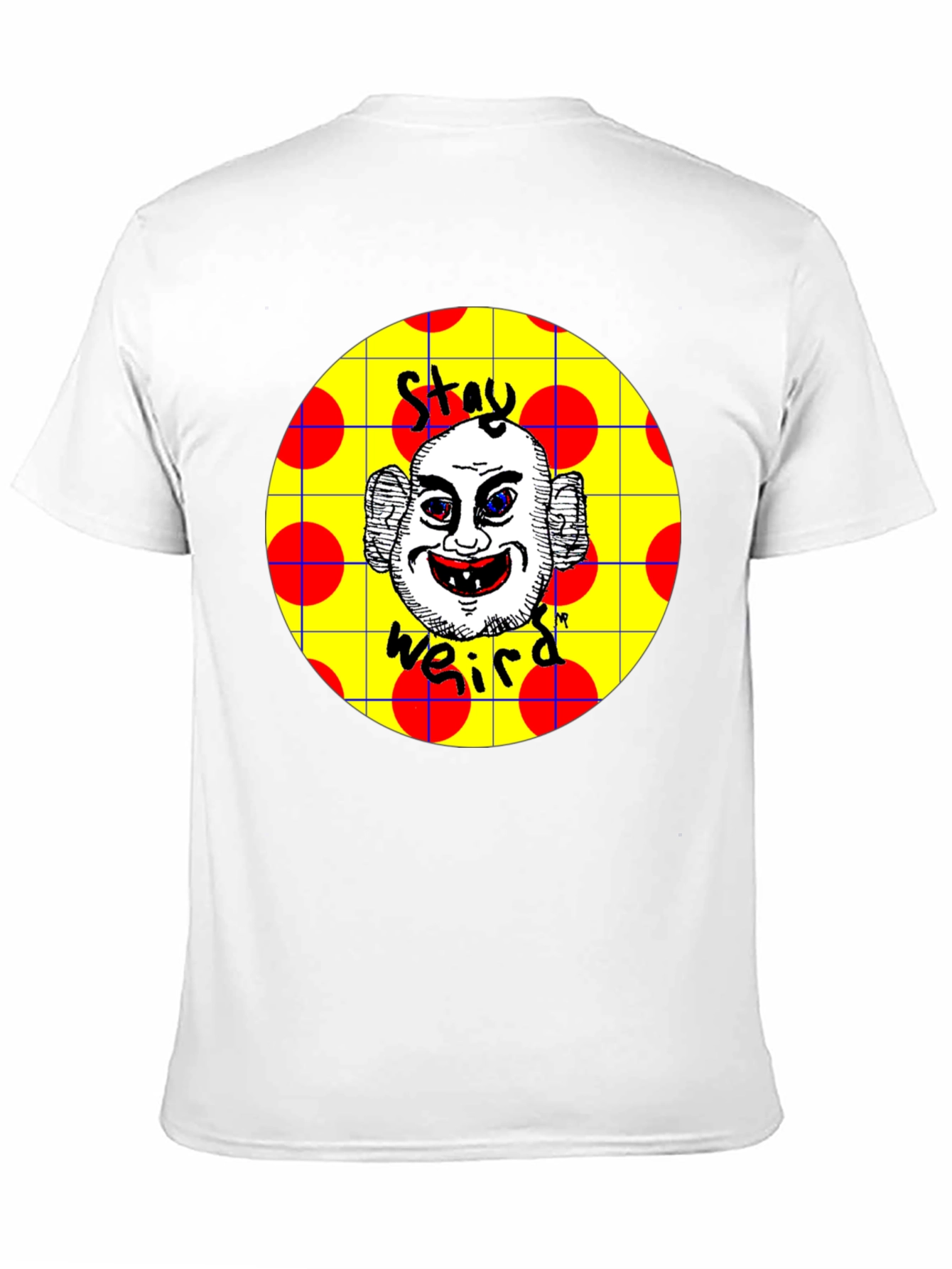 Stay Weird T-Shirt: Unique Graphic Tee Black Cotton