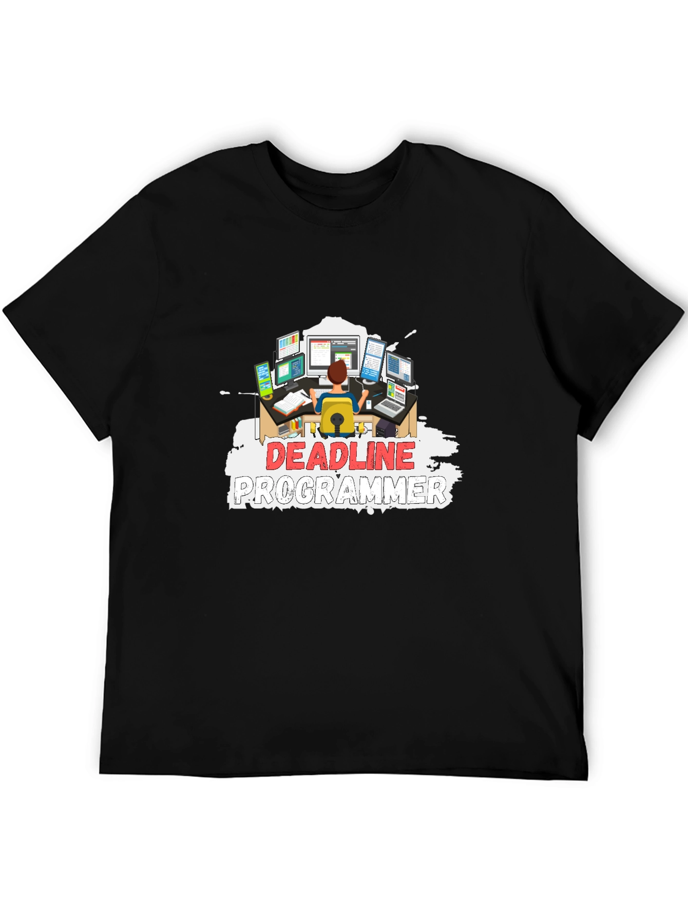 Deadline Programmer Graphic T-Shirt