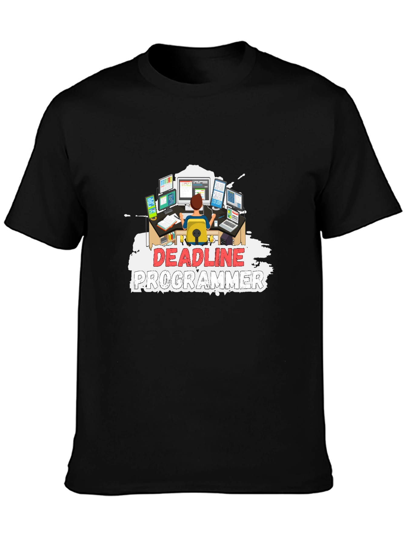 Deadline Programmer Graphic T-Shirt