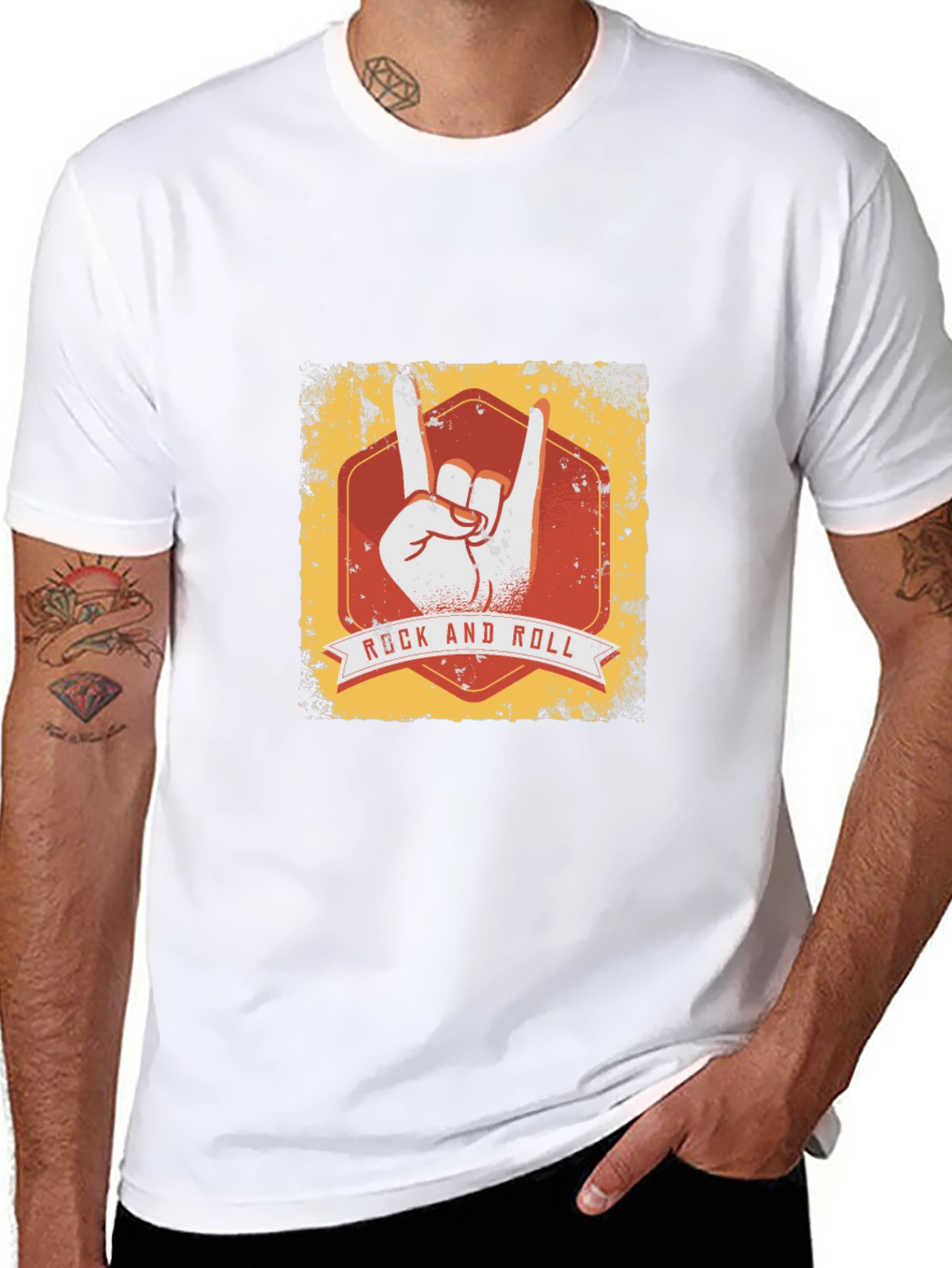 Rock and Roll Graphic T-Shirt