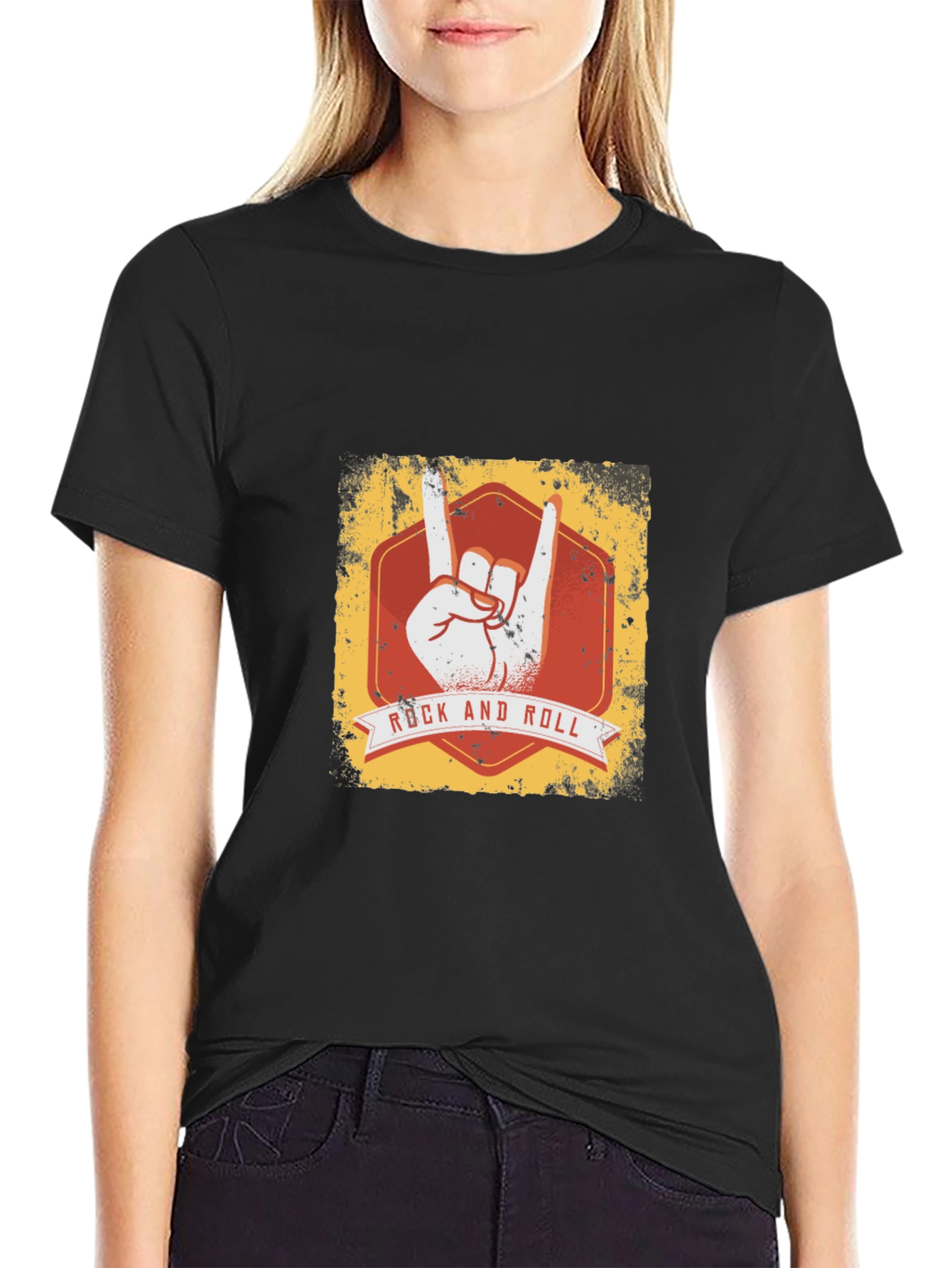 Rock and Roll Graphic T-Shirt