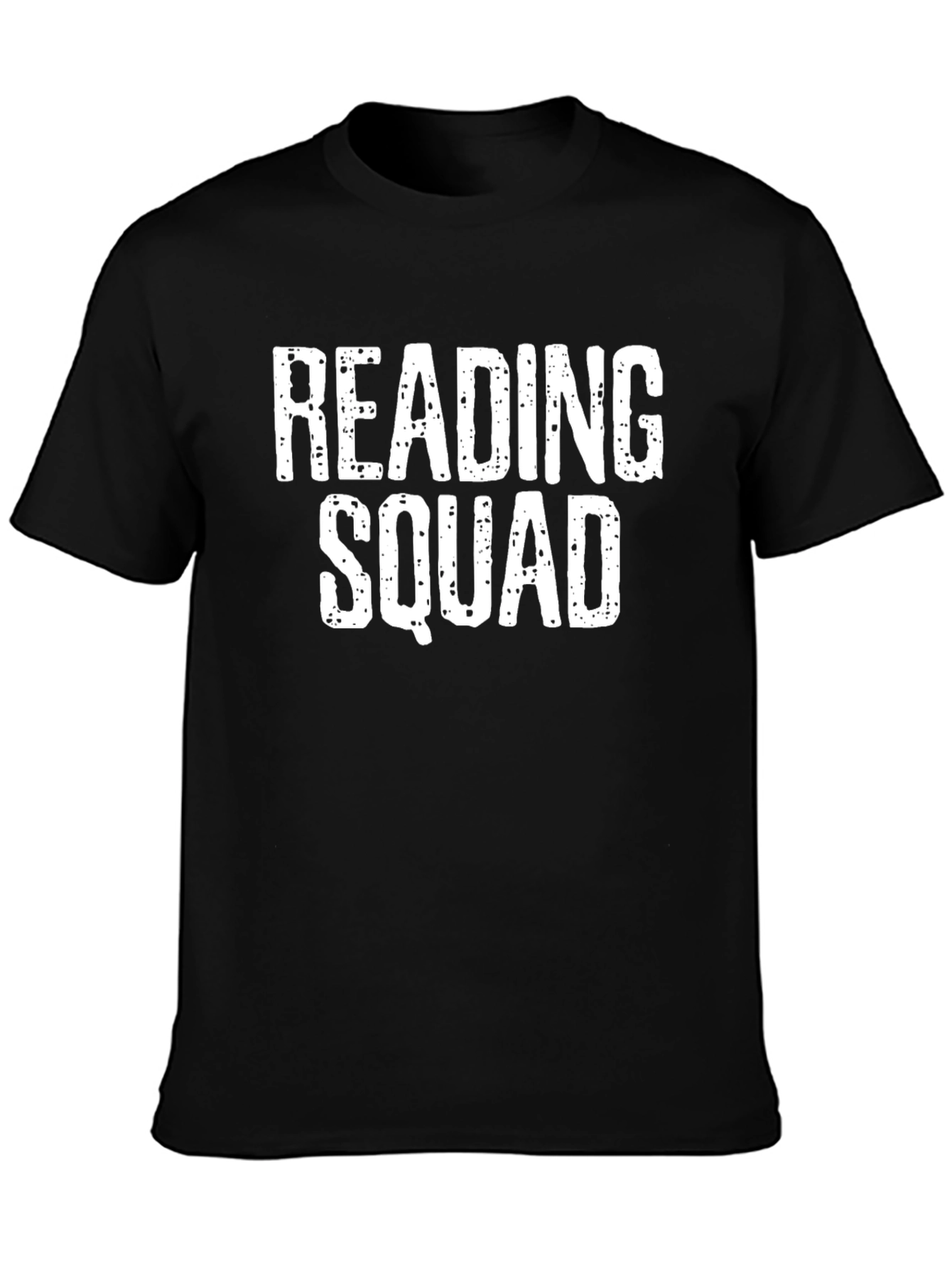 Reading Squad Black T-Shirt - Book Lover Apparel