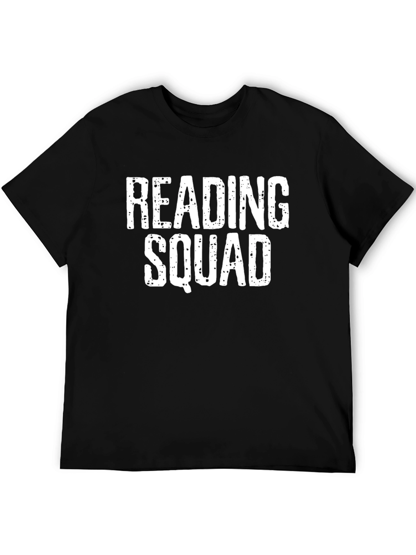 Reading Squad Black T-Shirt - Book Lover Apparel