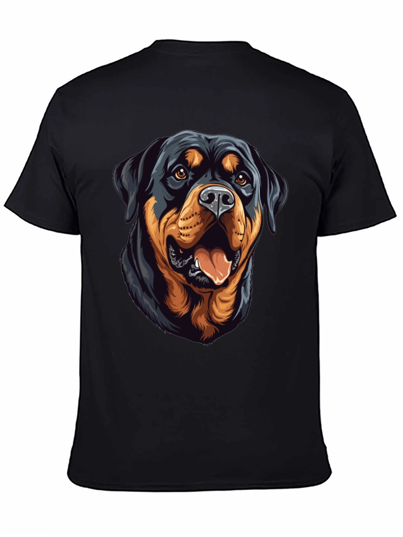 Rottweiler Dog Graphic T-Shirt - Stylish Canine Tee