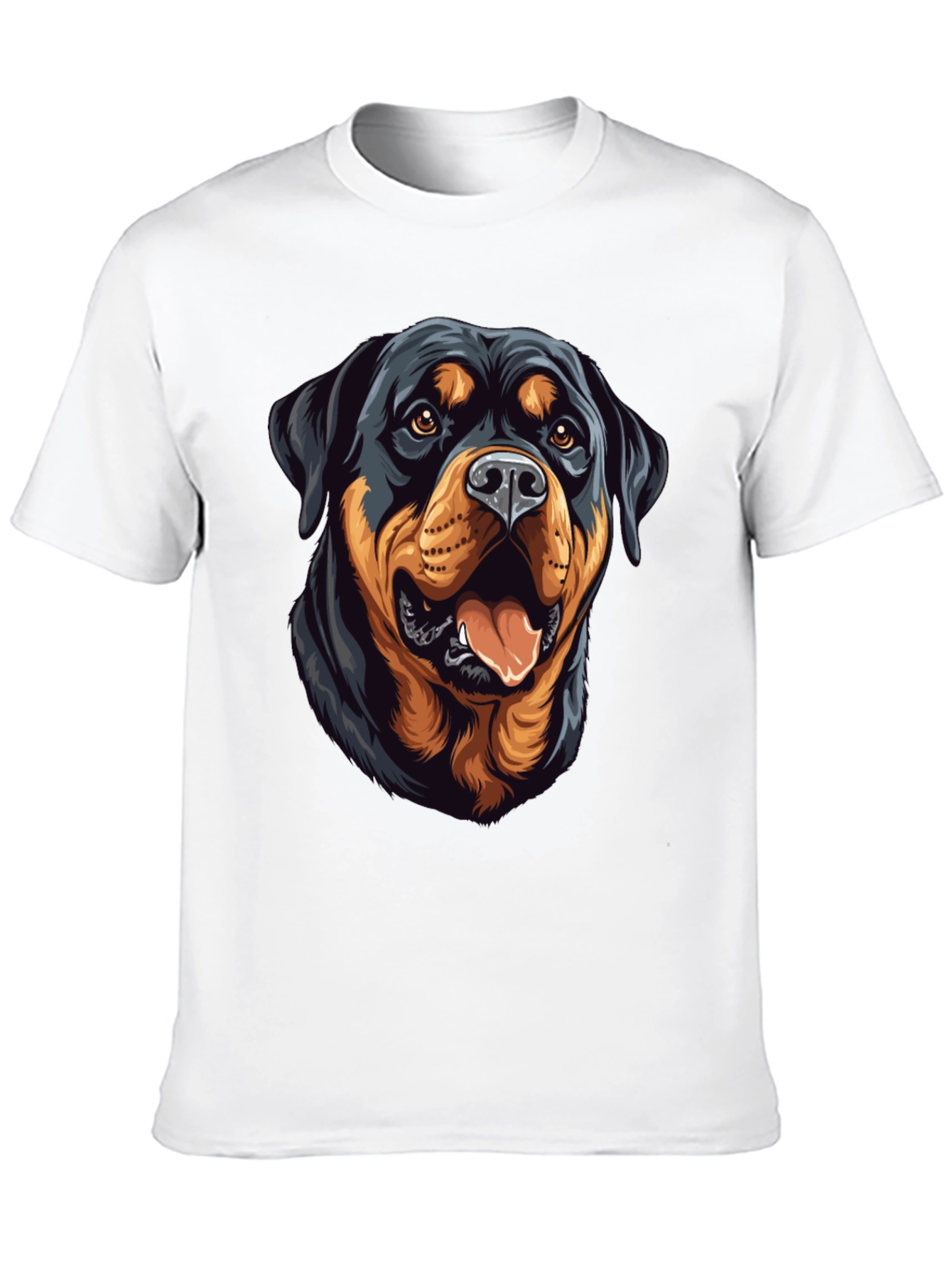 Rottweiler Dog Graphic T-Shirt - Stylish Canine Tee