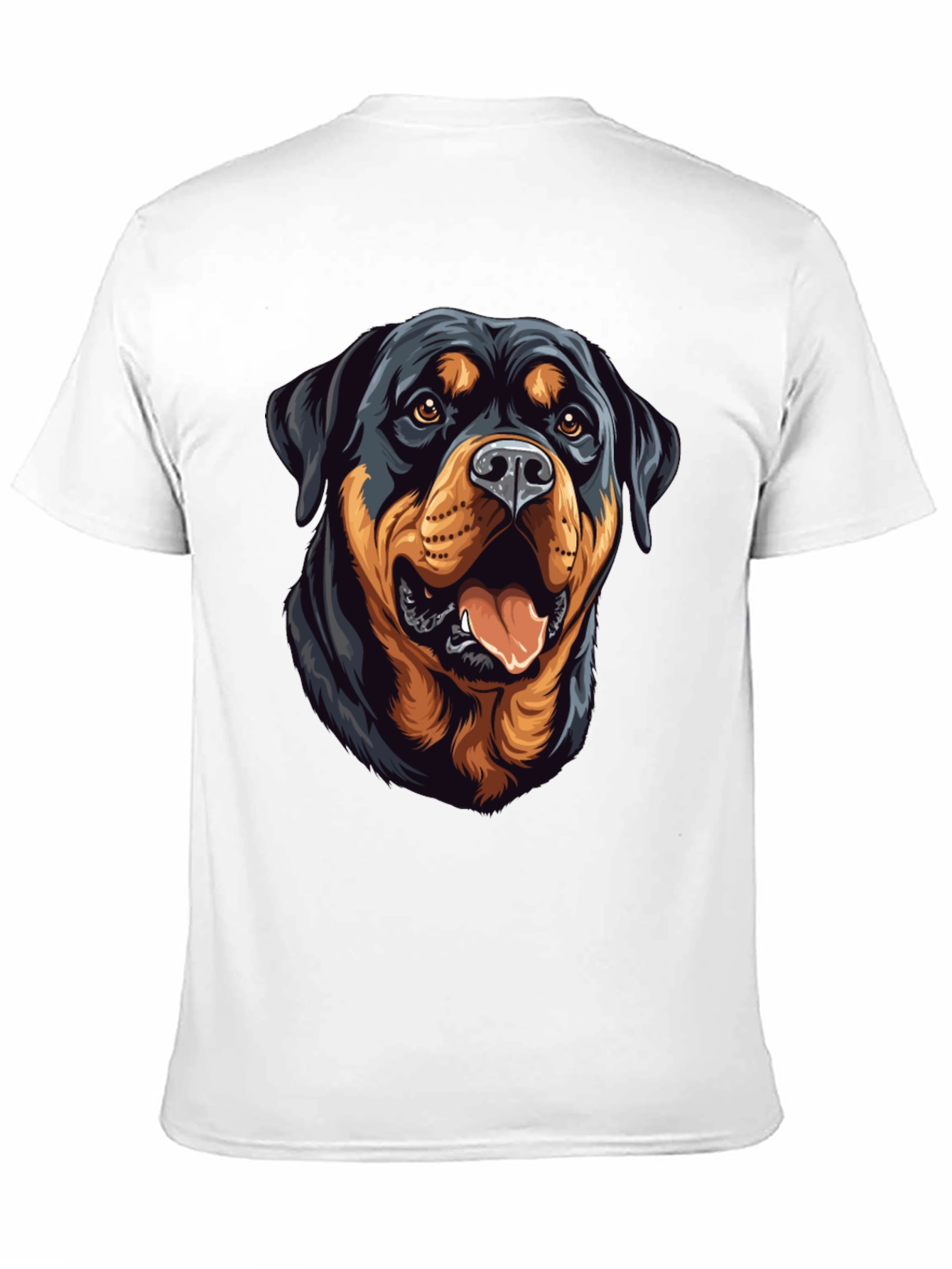 Rottweiler Dog Graphic T-Shirt - Stylish Canine Tee