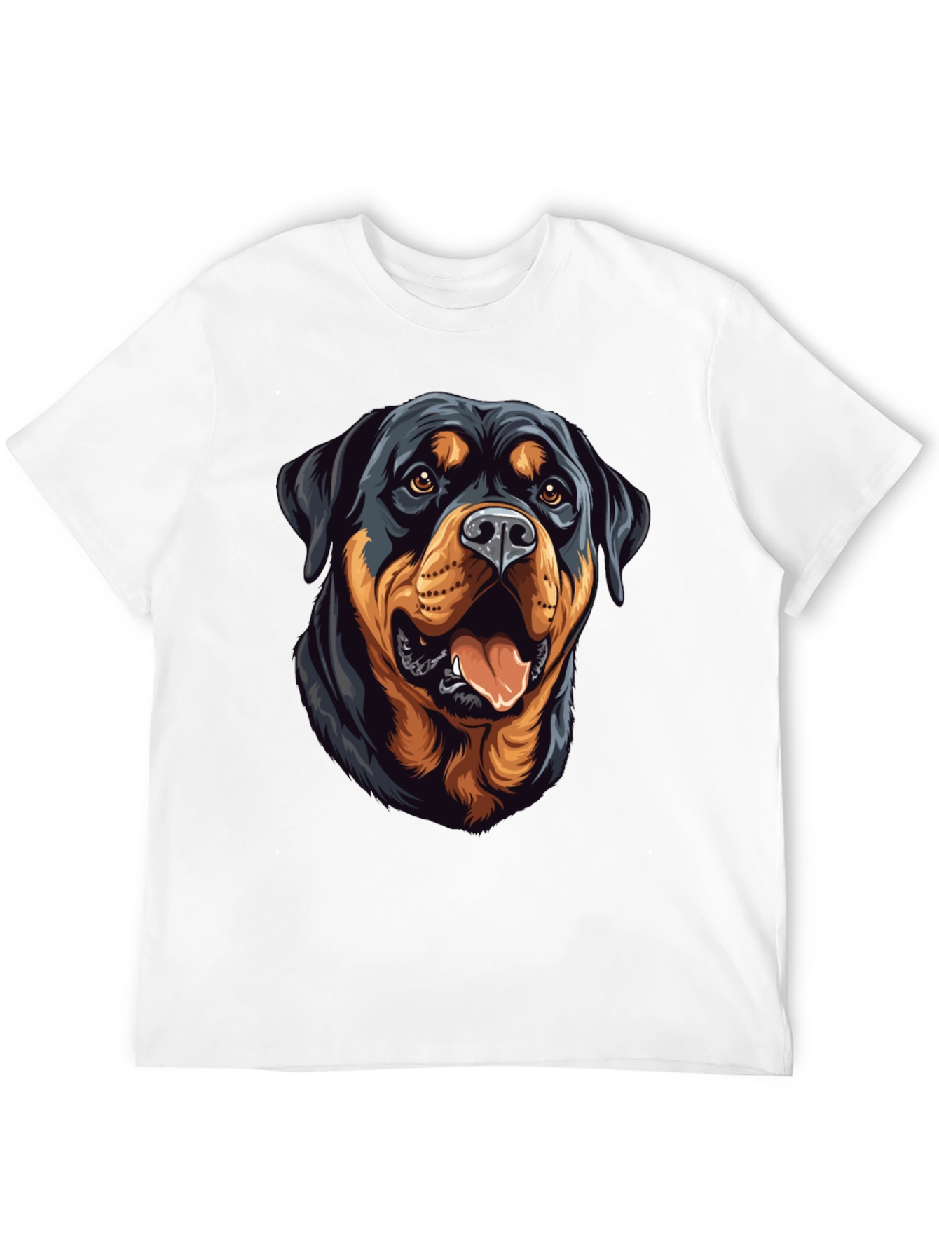 Rottweiler Dog Graphic T-Shirt - Stylish Canine Tee
