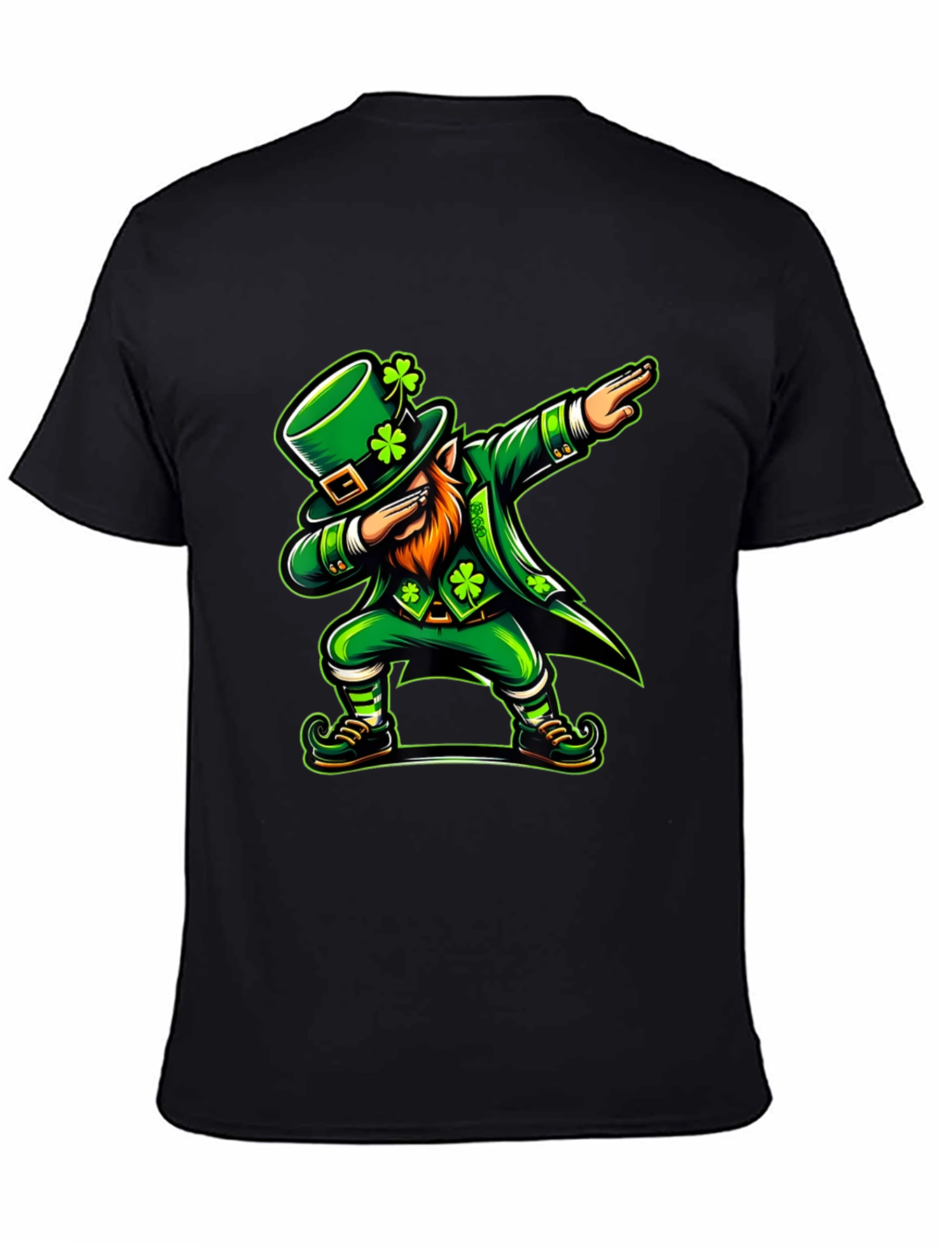St Patricks Day Leprechaun Dabbing T-Shirt