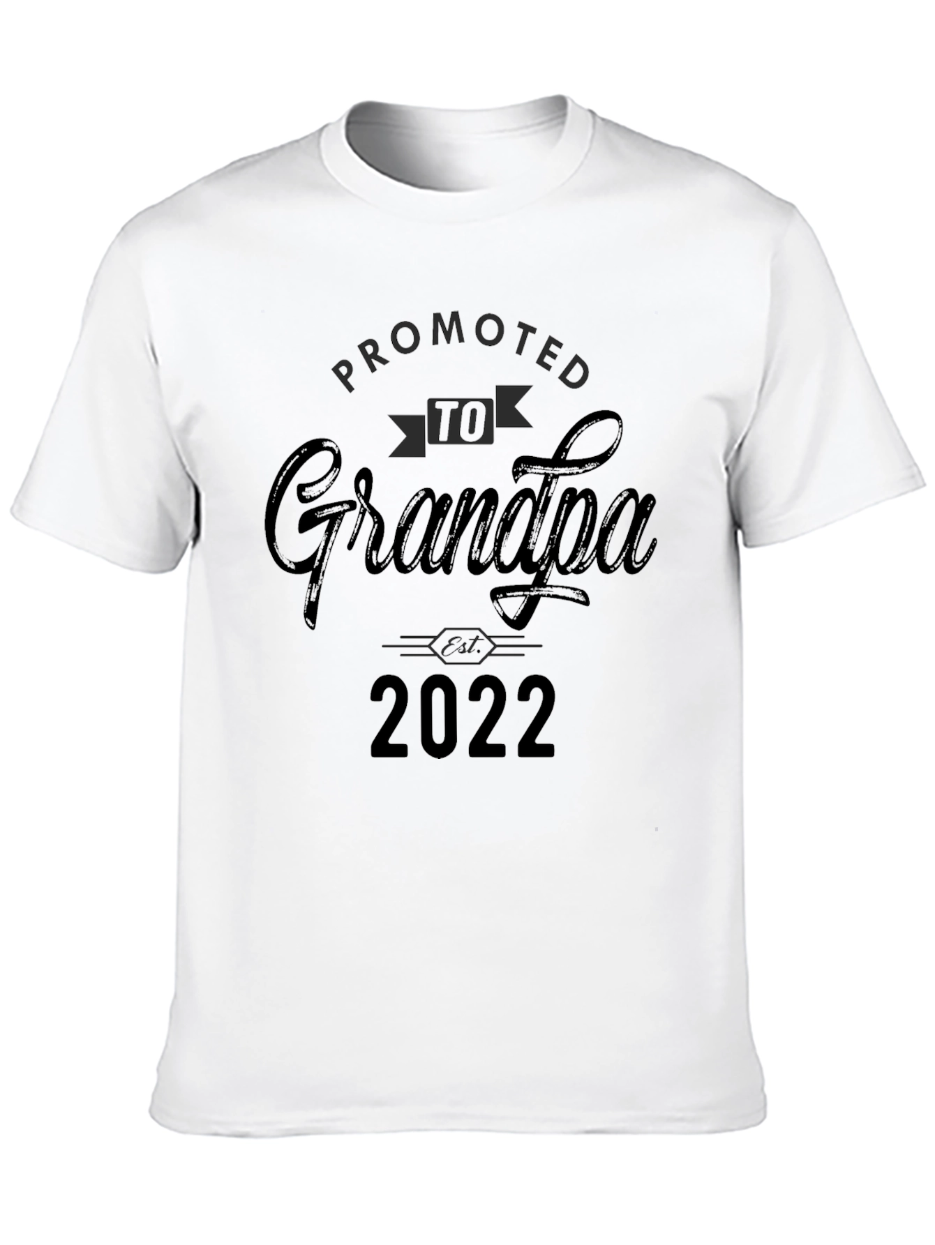Promoted to Grandpa 2022 T-Shirt