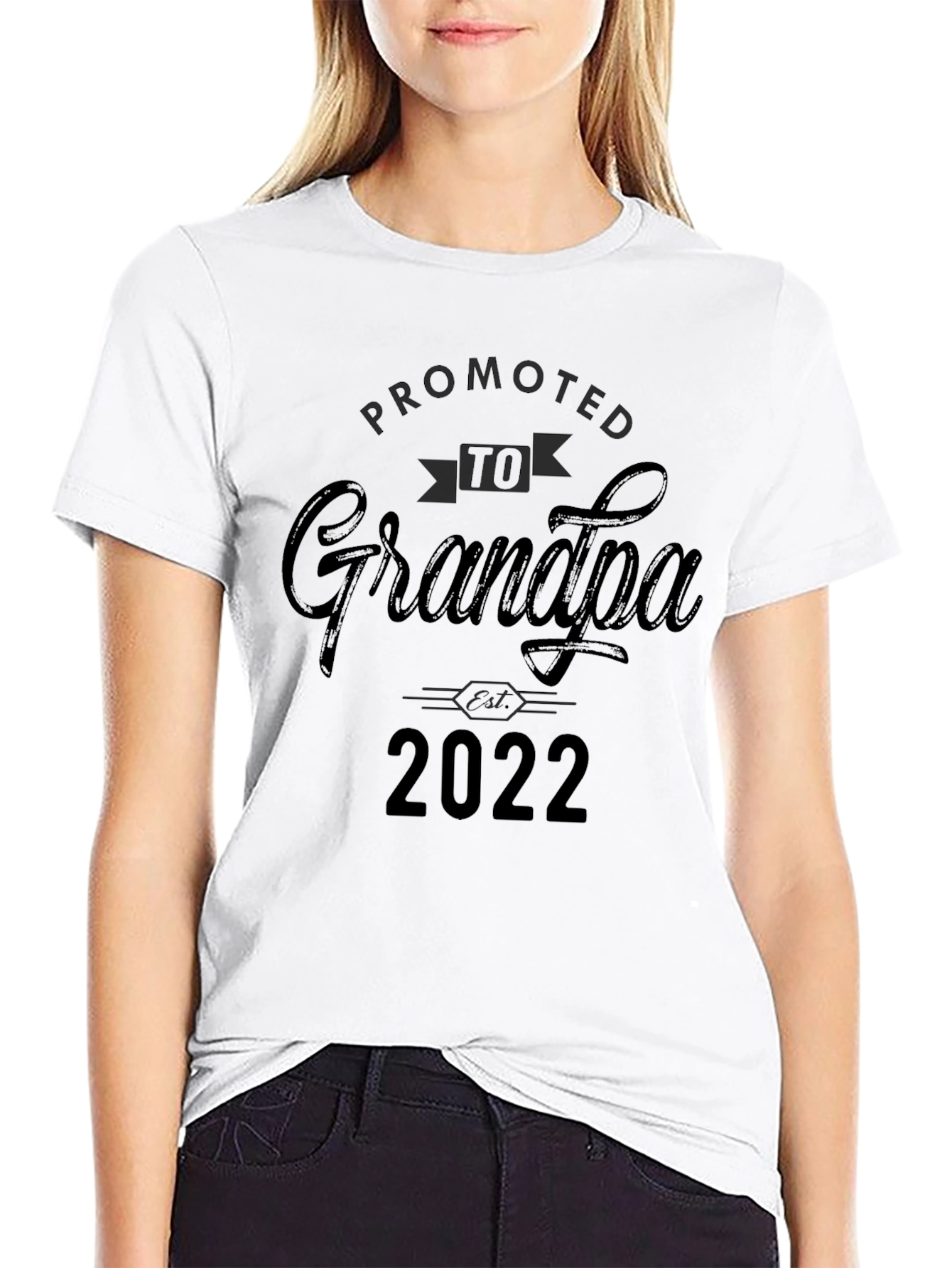 Promoted to Grandpa 2022 T-Shirt