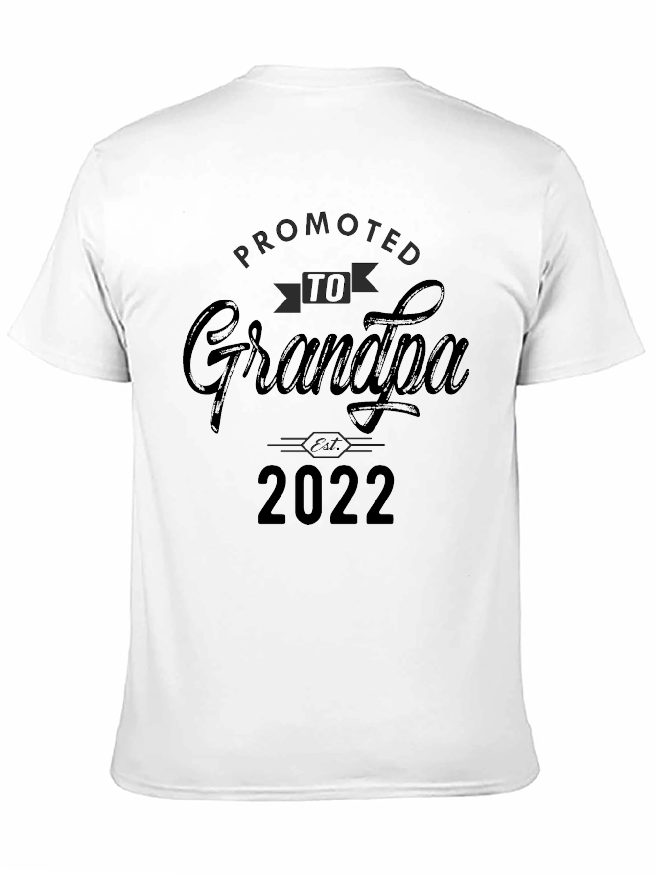 Promoted to Grandpa 2022 T-Shirt