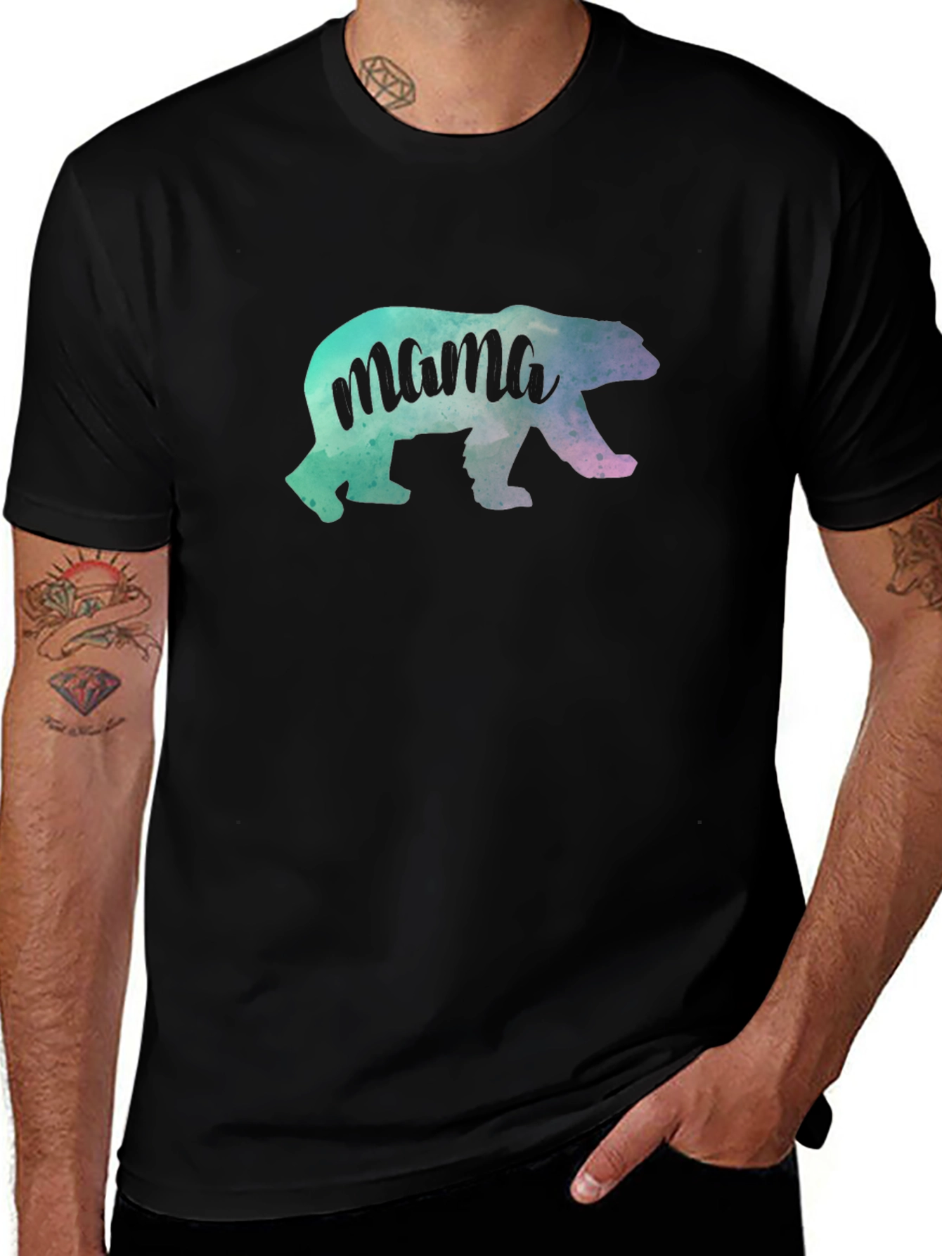 Mama Bear T-Shirt - Cute Graphic Tee