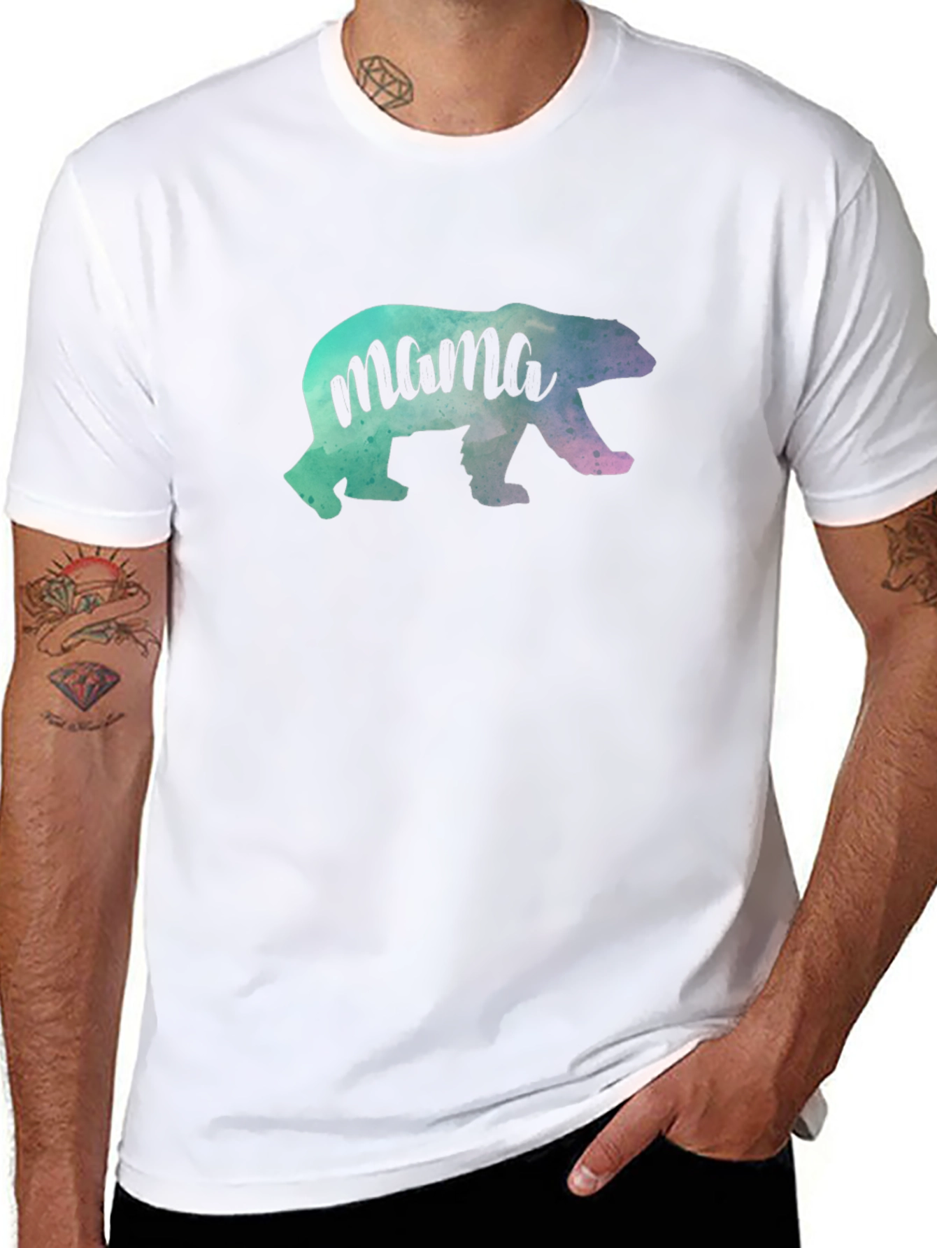 Mama Bear T-Shirt - Cute Graphic Tee