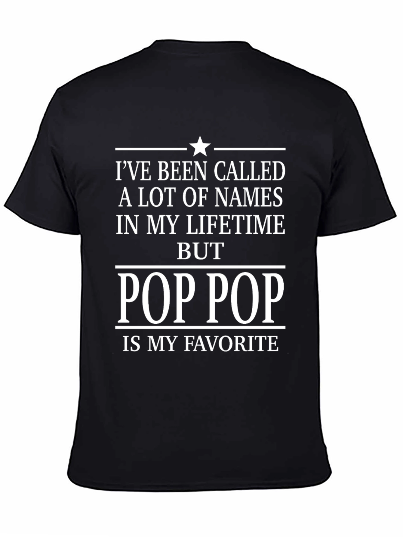 Pop Pop T-Shirt: Best Grandpa Ever Gift