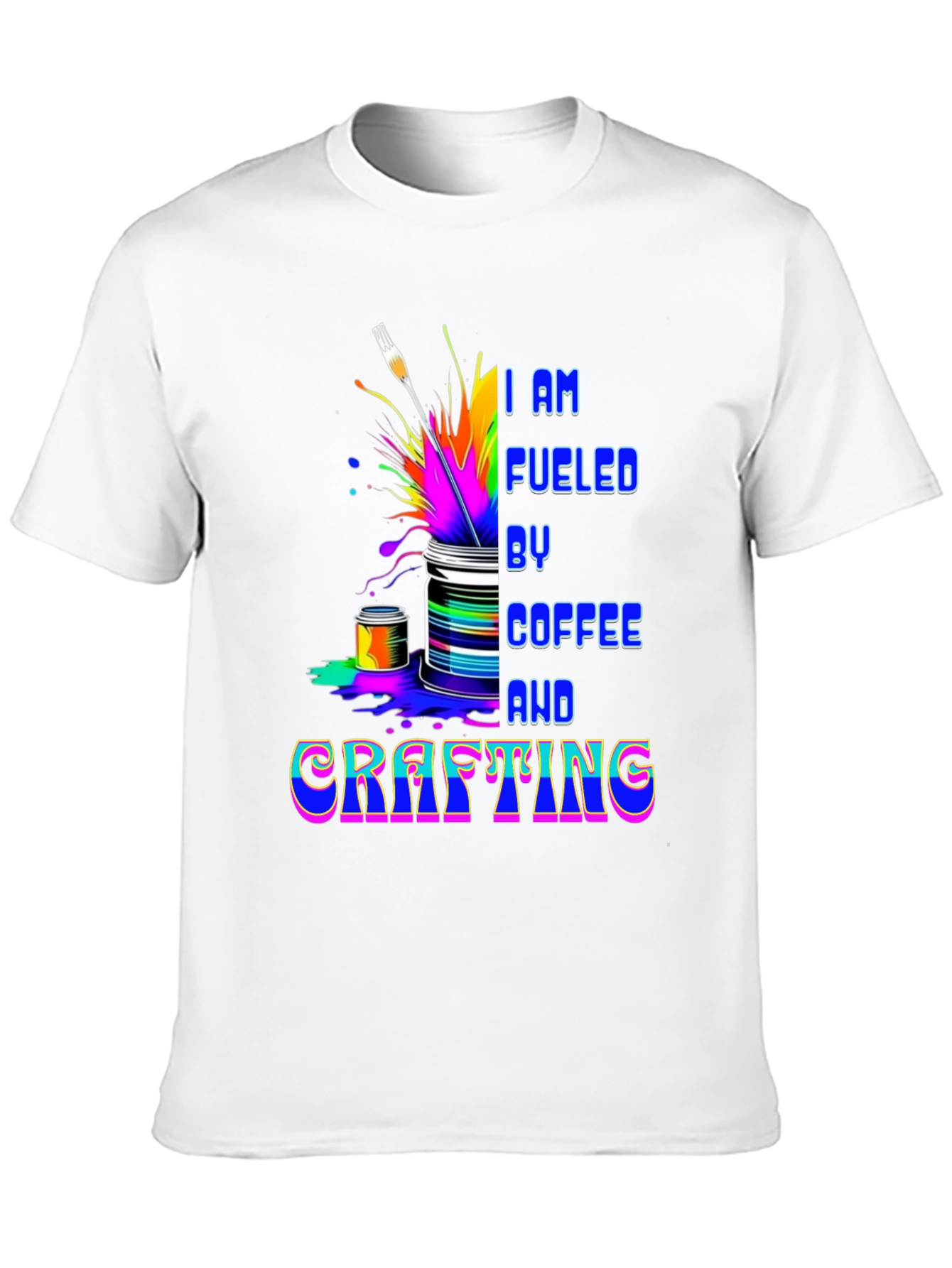 Fuelled By Coffee and Crafting T-Shirt