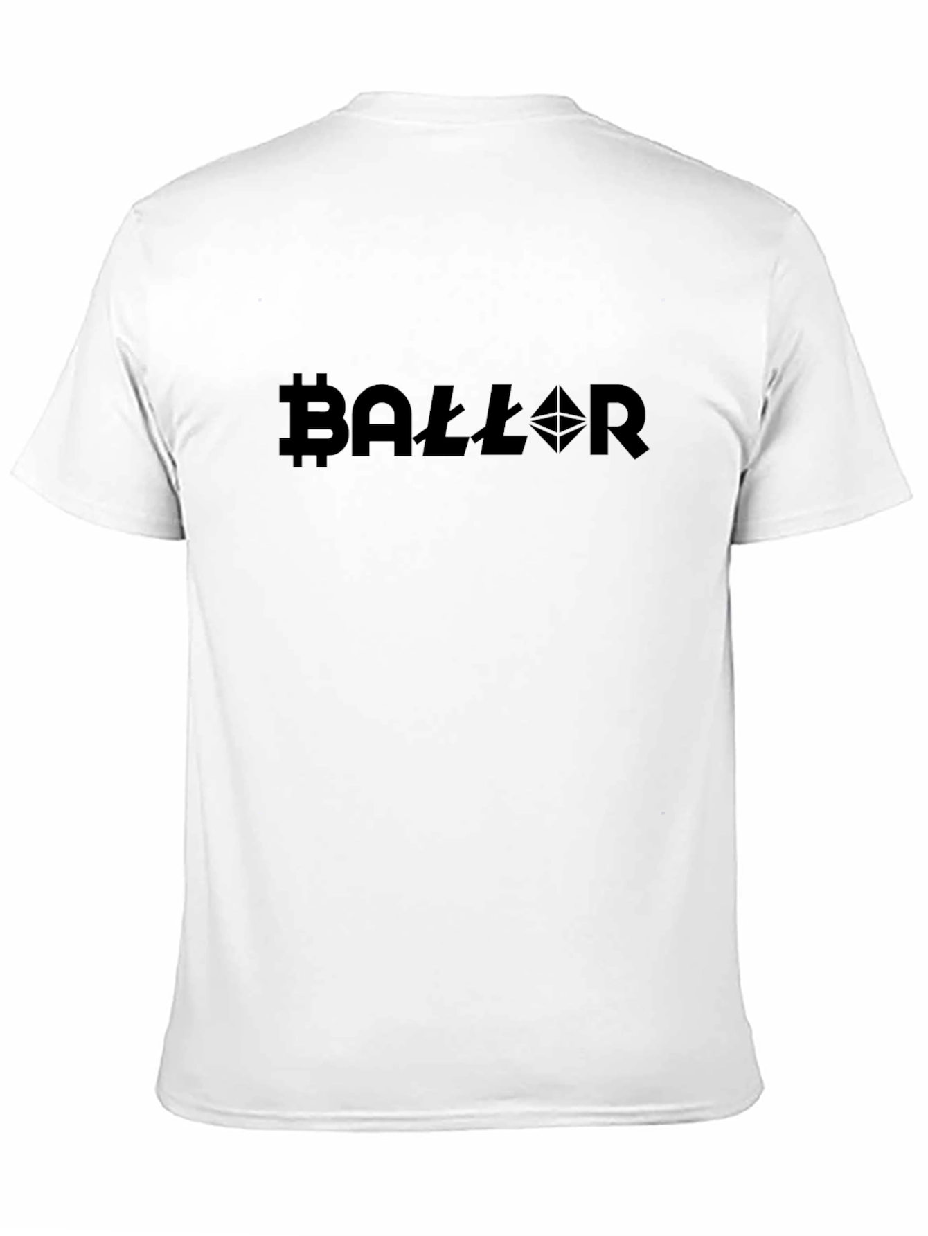 Crypto Baller T-Shirt - Bitcoin & Ethereum Design