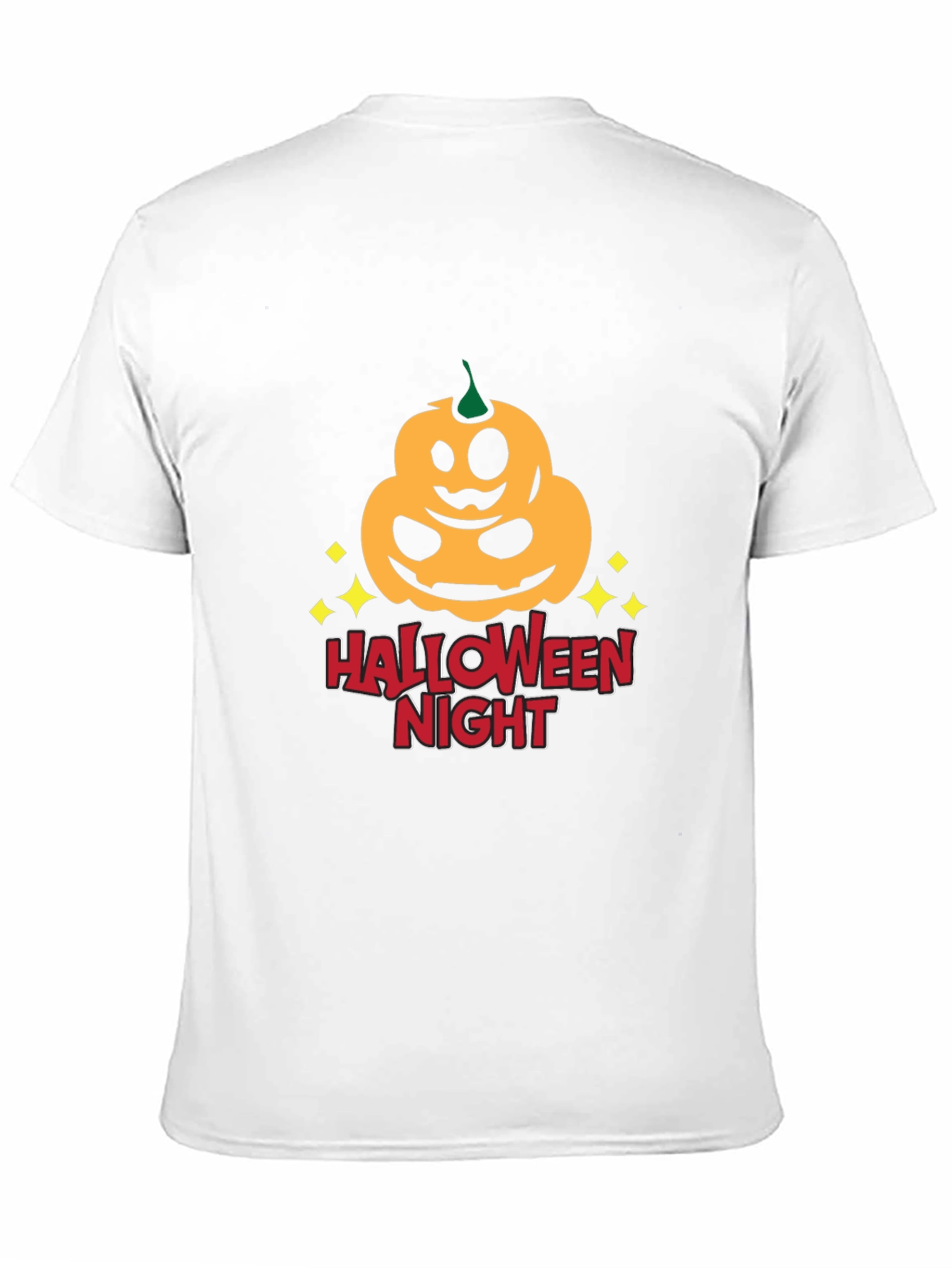 Halloween Night Pumpkin Graphic T-Shirt