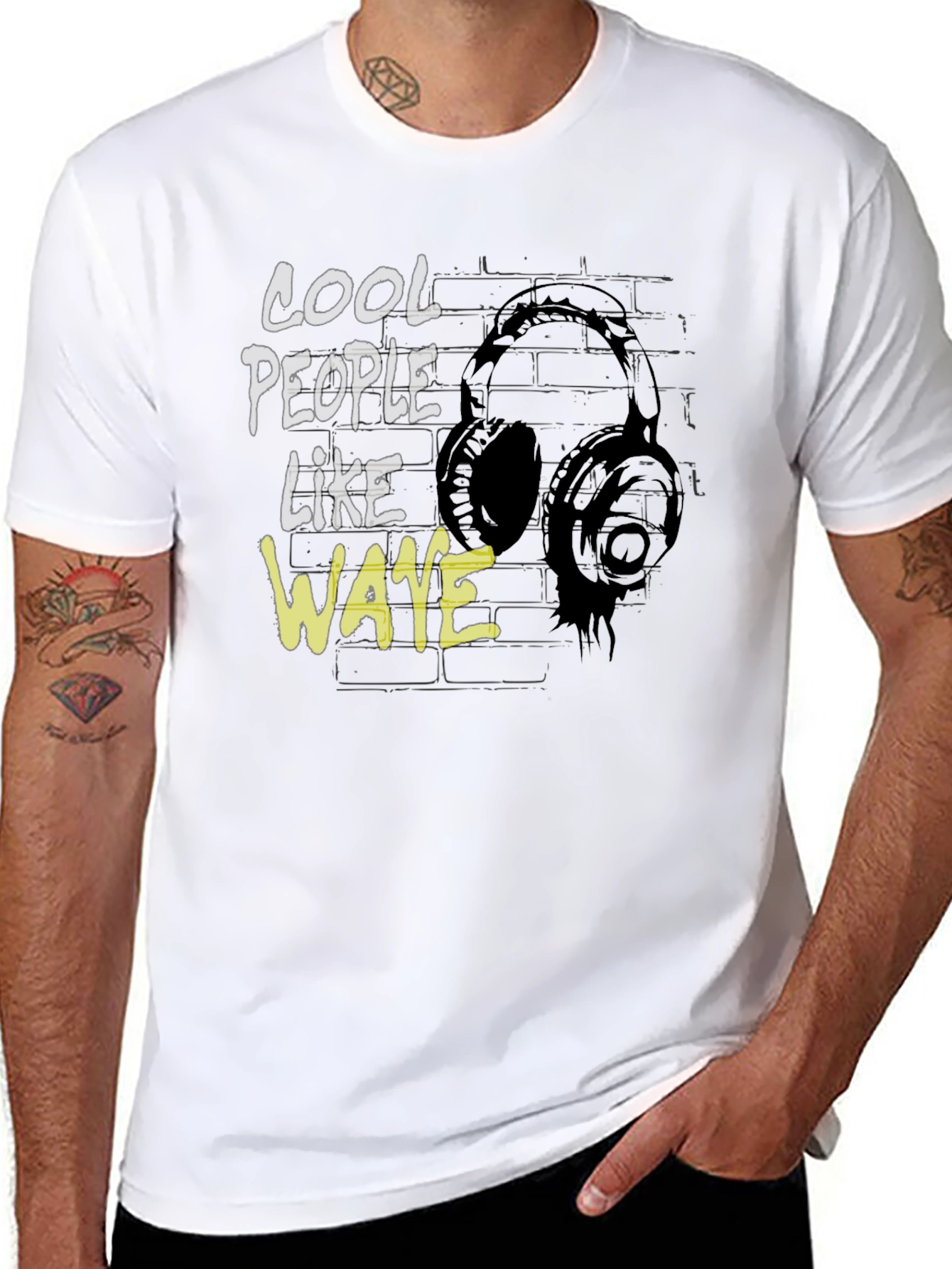 Cool People Like Wave Music T-Shirt