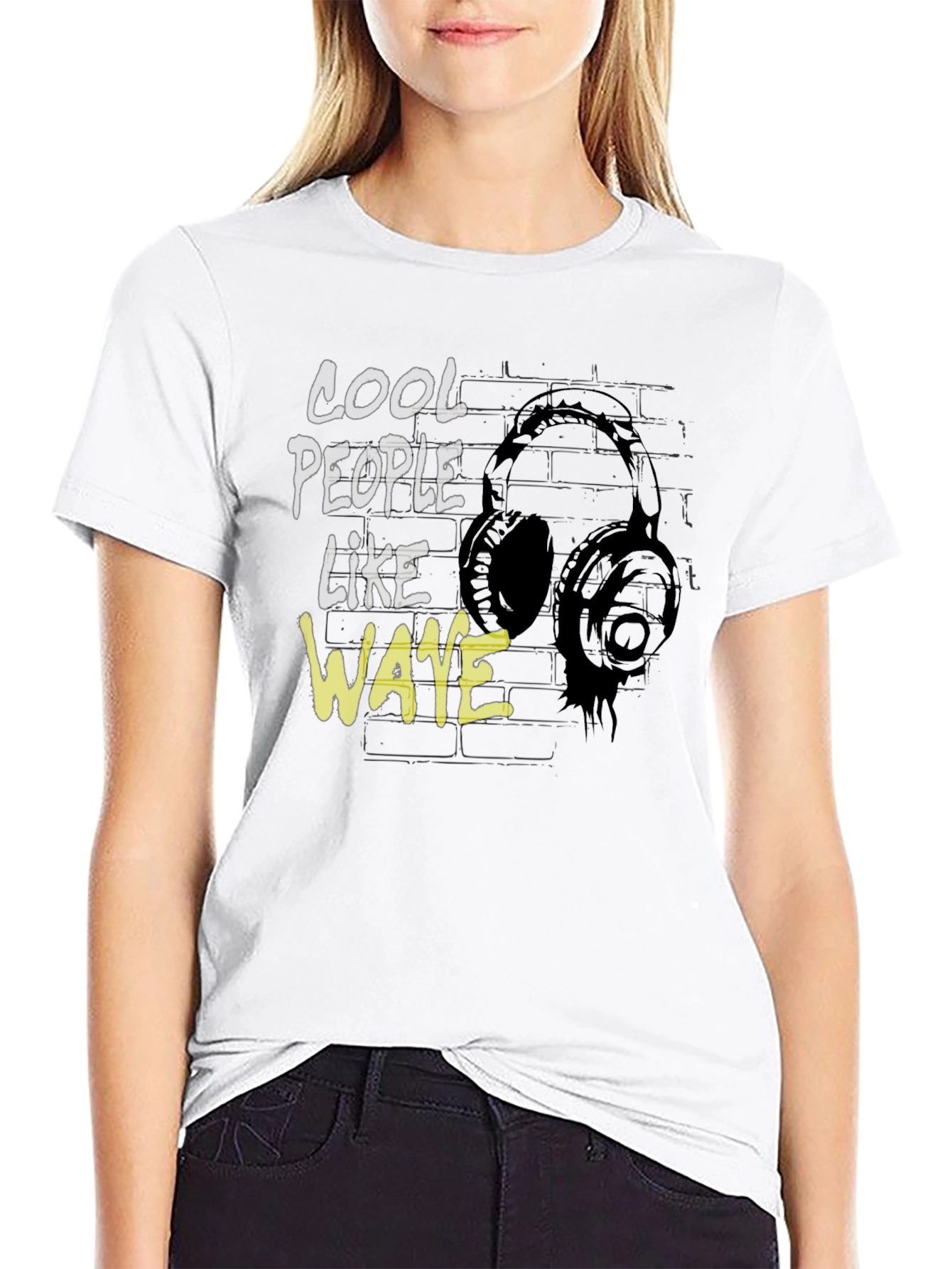 Cool People Like Wave Music T-Shirt