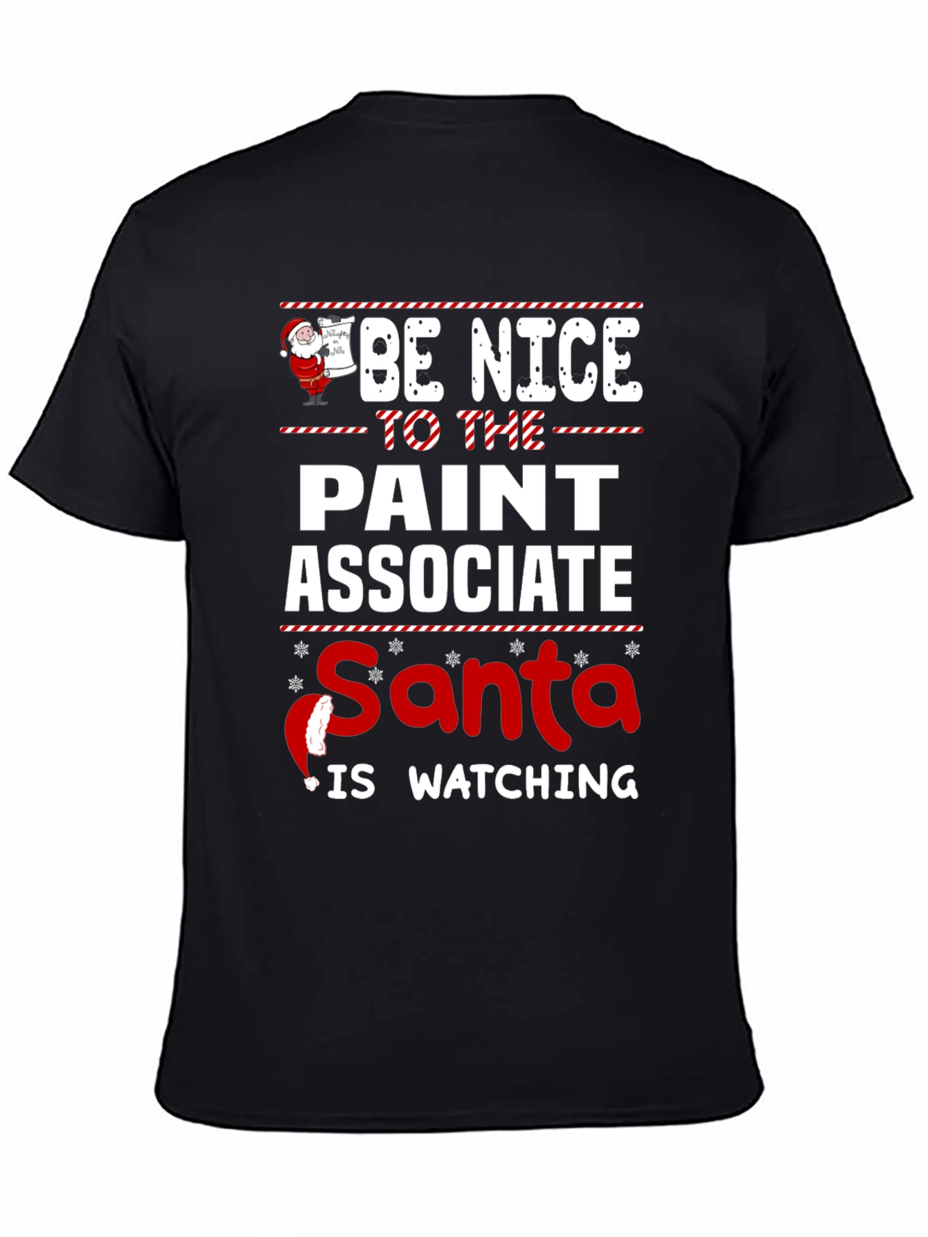 Funny Christmas Paint Associate T-Shirt